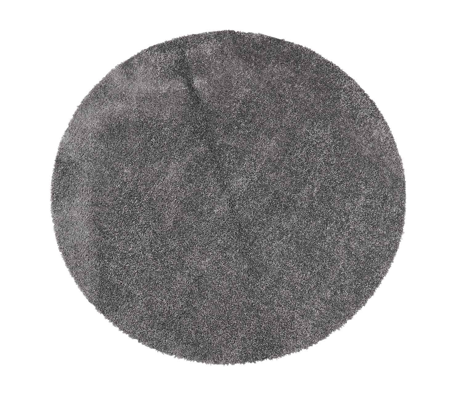 Teppich DOLCE, Anthrazit, Ø 120 cm, günstig online kaufen
