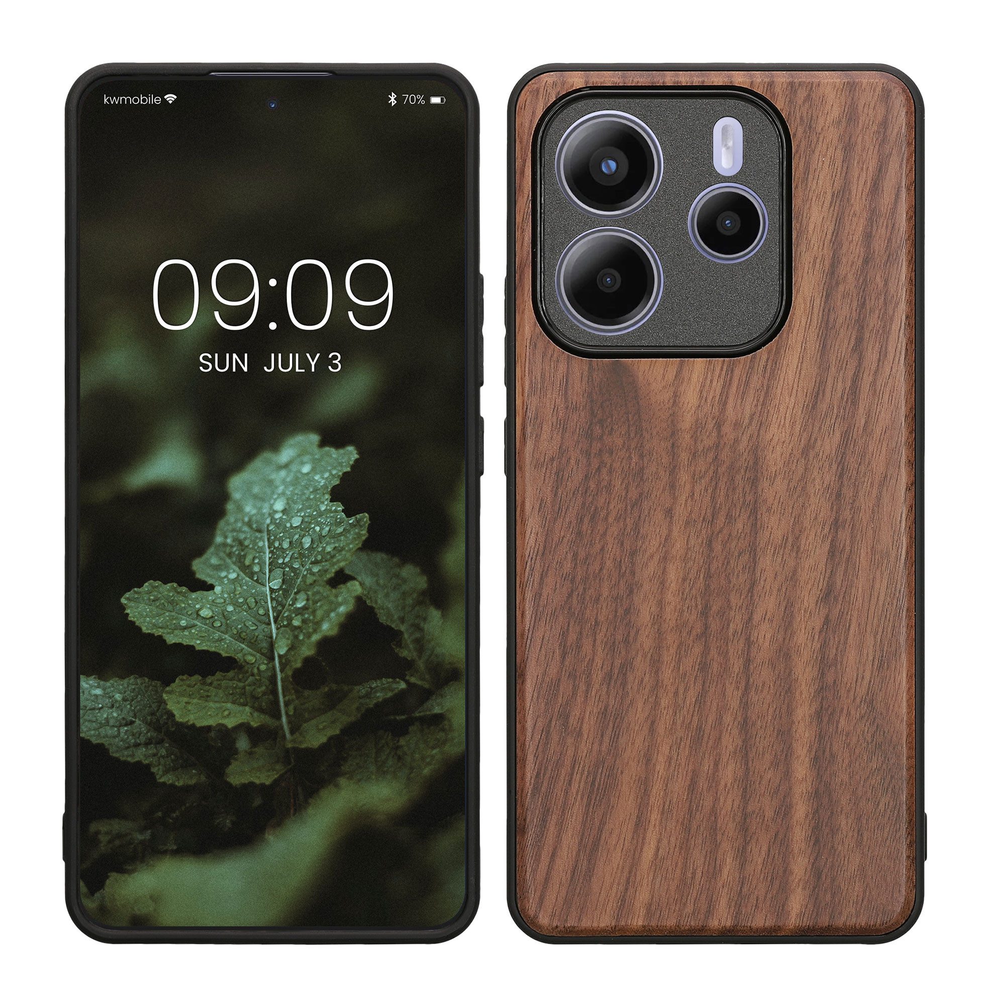 kwmobile Handyhülle Bumper Handyhülle für Xiaomi Redmi Note 14 5G (Nicht für 4G), Hülle Handy Case Cover