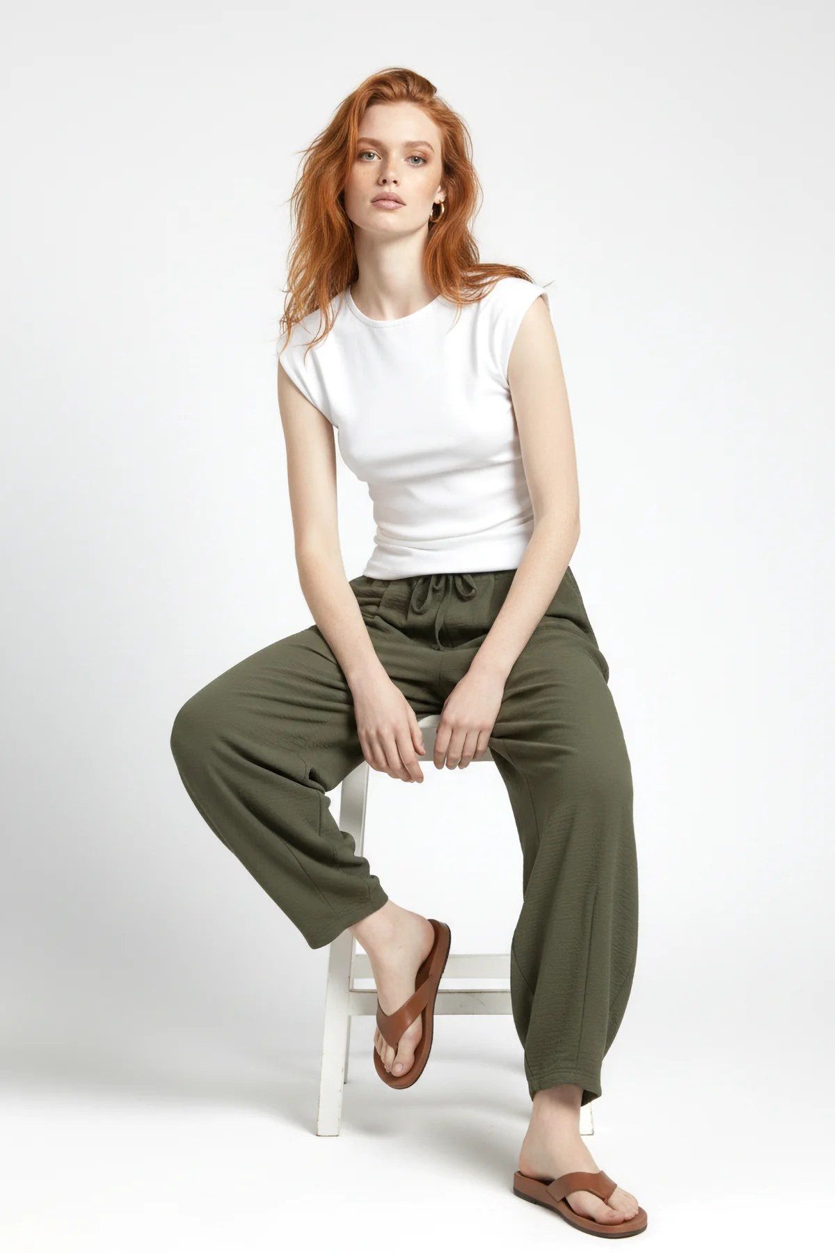 No Matter What Bequeme Jeans Gewebte Harem-Hosen
