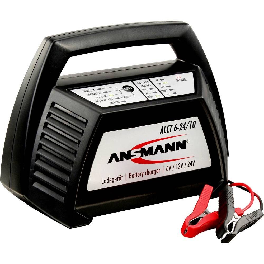 ANSMANN® Automatik-Ladegerät Autobatterie-Ladegerät (Akkutest)