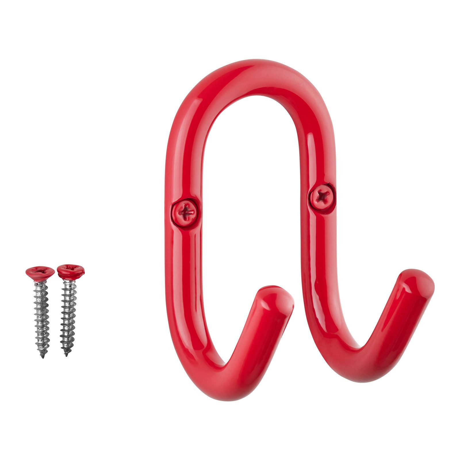 SO-TECH® Kleiderhaken Garderobenhaken FARA Doppelhaken Stahl, (1-St), 88 x günstig online kaufen