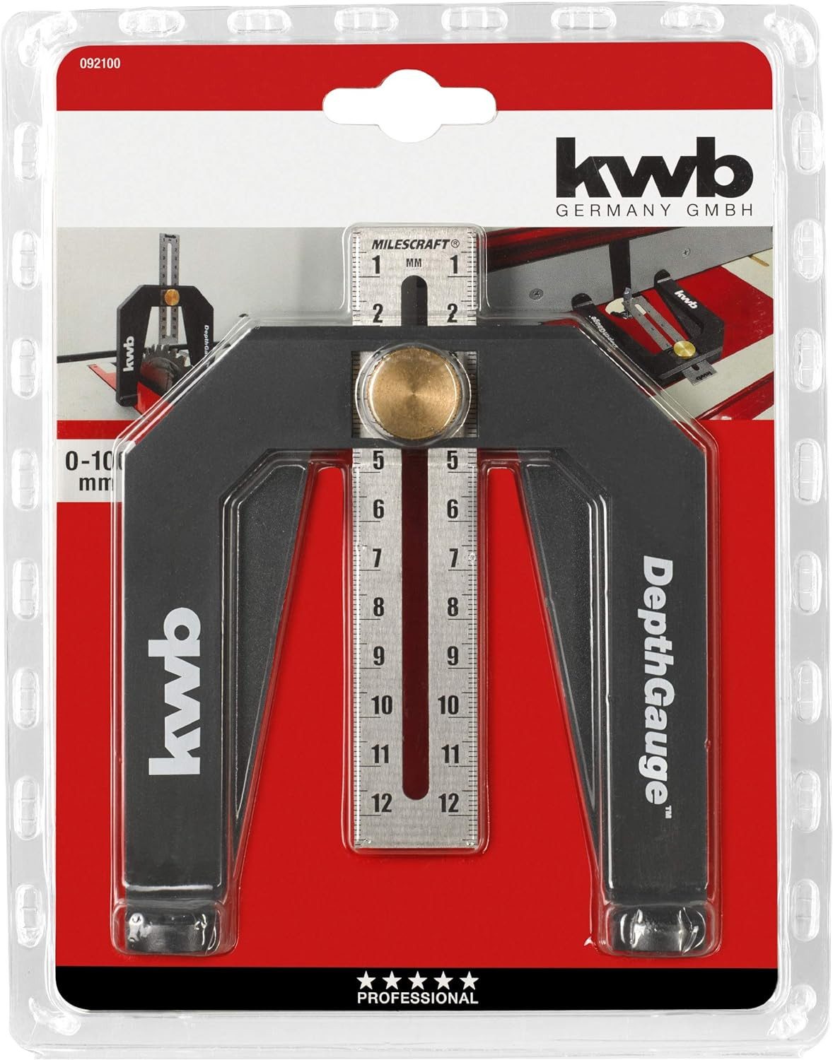 kwb Lochsäge, kwb Tiefenmesser/Tiefenlehre für Ober-Fräsen günstig online kaufen
