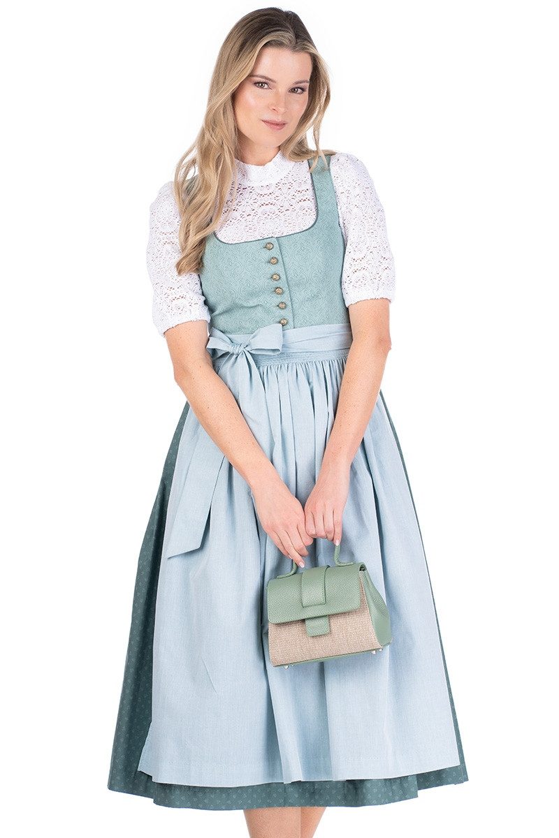 Hammerschmid Dirndl Dirndl lang 2tlg. - KOFLERSEE - türkis günstig online kaufen