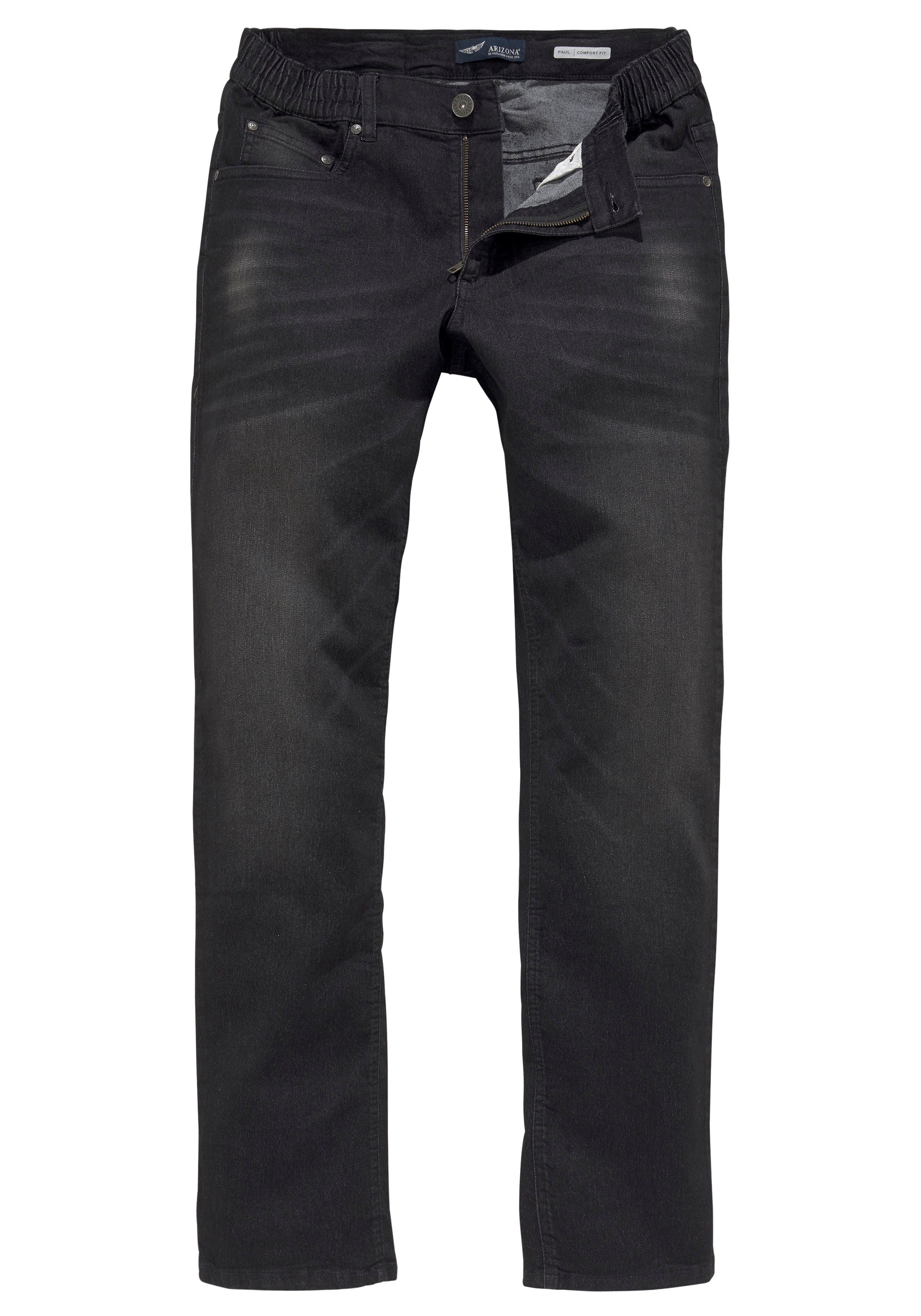 Arizona Dehnbund-Jeans Paul elastischer Dehnbund, Comfort-Fit, gerader Beinschnitt – Bild 5 von 5