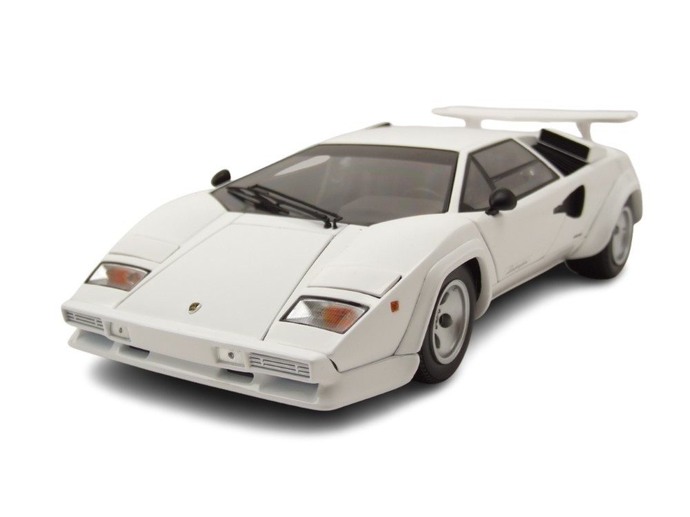 Kyosho Modellauto Lamborghini Countach LP 400 S weiß, Maßstab 1:18