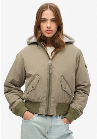  Superdry Bomberjacke HOODED MA1 BOMBER...