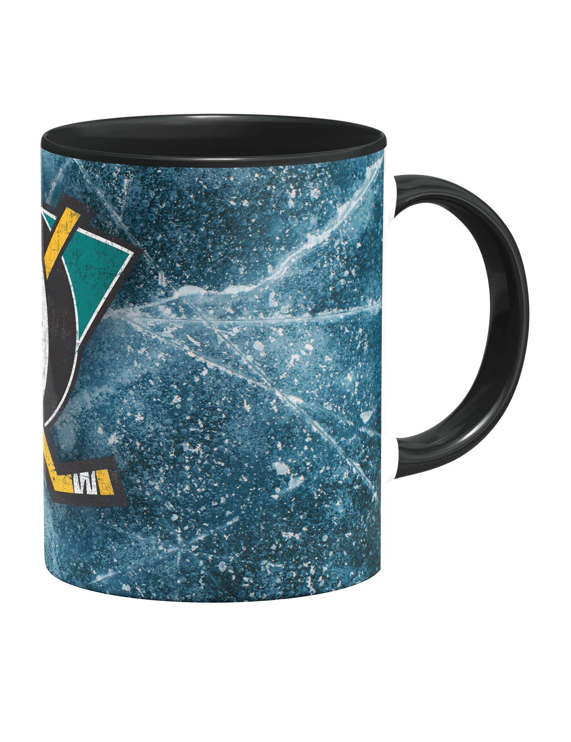 Urban Backwoods Tasse Ducks Hockey Kaffeetasse Symbol Sign Mighty Team Mannschaft Logo, 1-tlg., Keramik, Schläger Maske Mask Bat – Bild 4 von 5