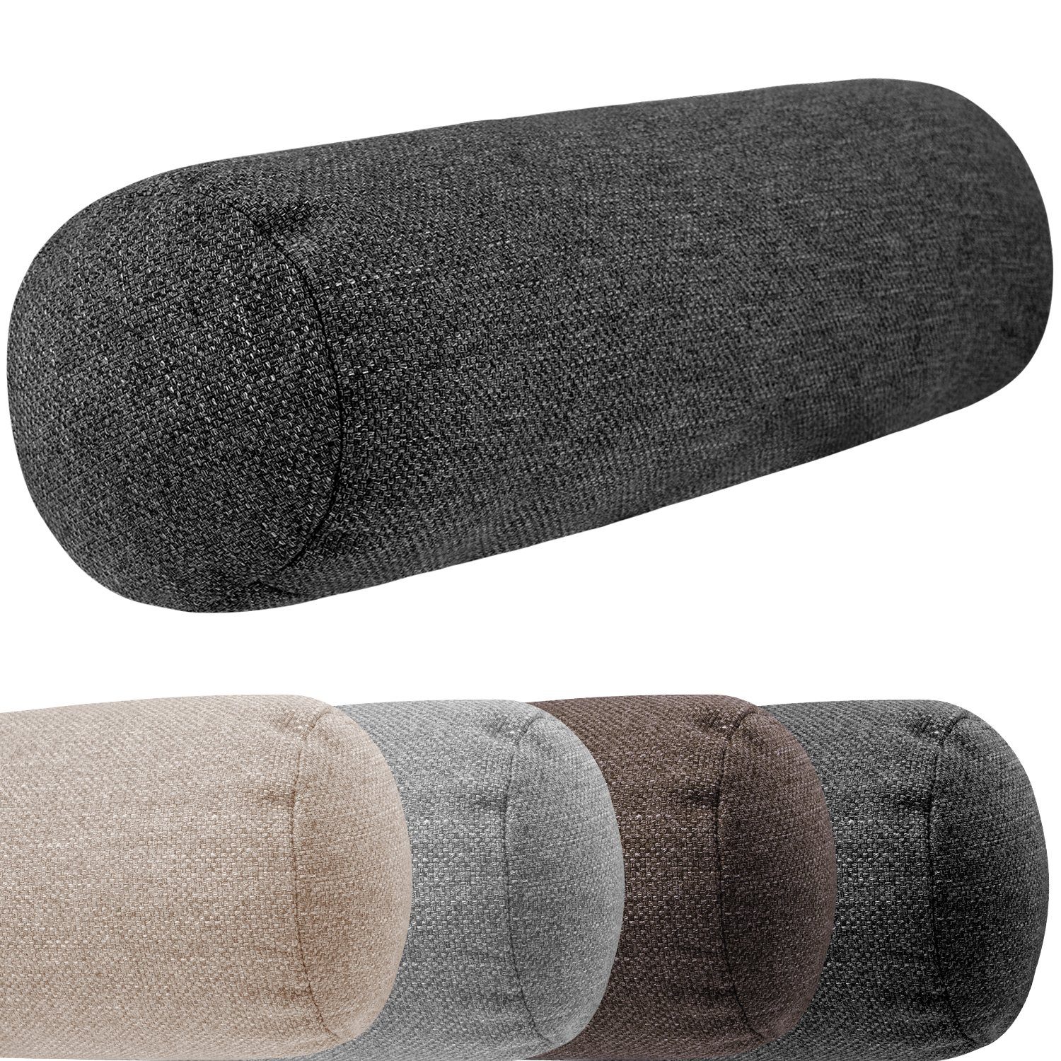 Aspen Pet Selbstwärmende Nackenrolle Für Hunde & Katzen – 52,1x35,6 Cm, Mit Rutschfester Unterseite, Waschbar