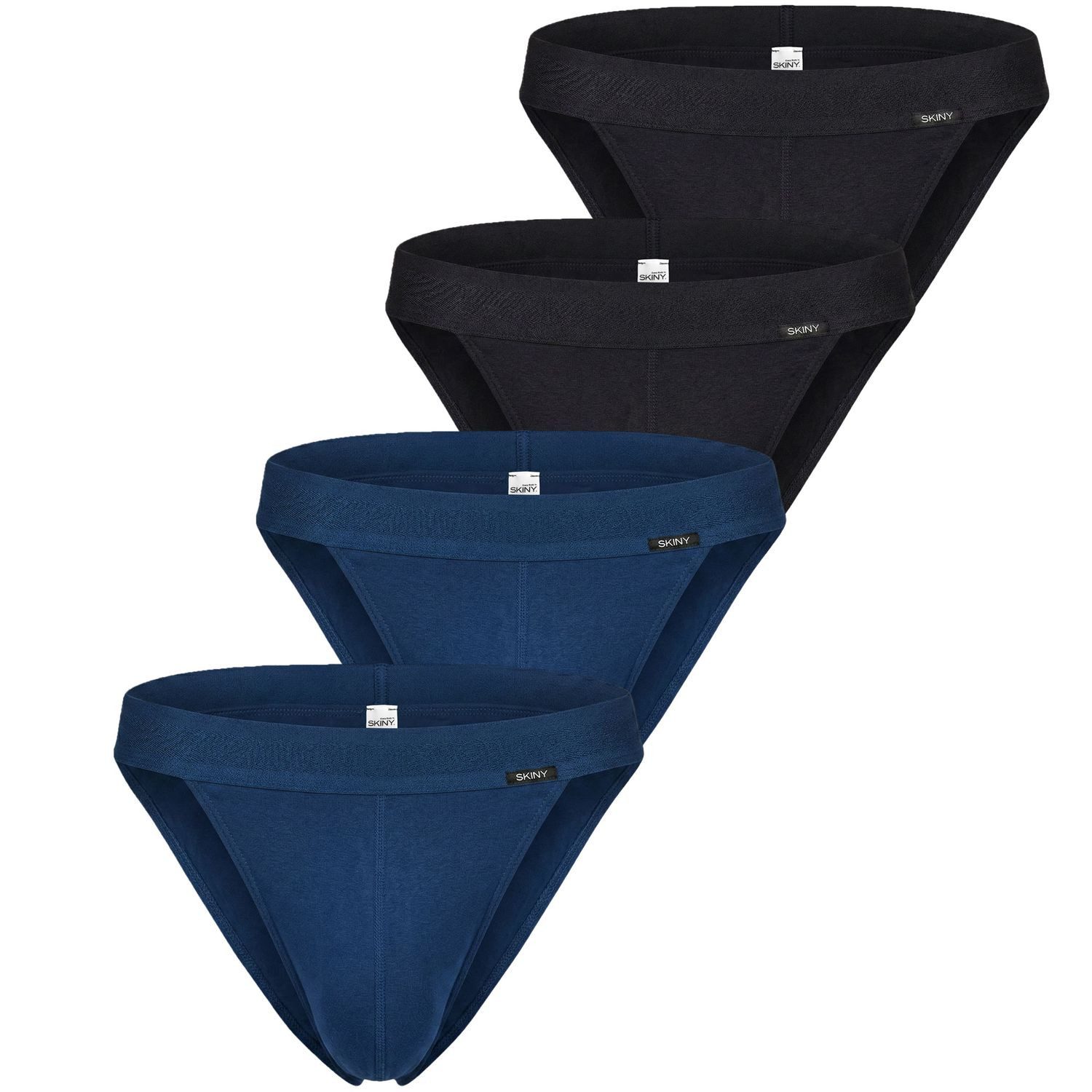 2 x navy / 2 x schwarz