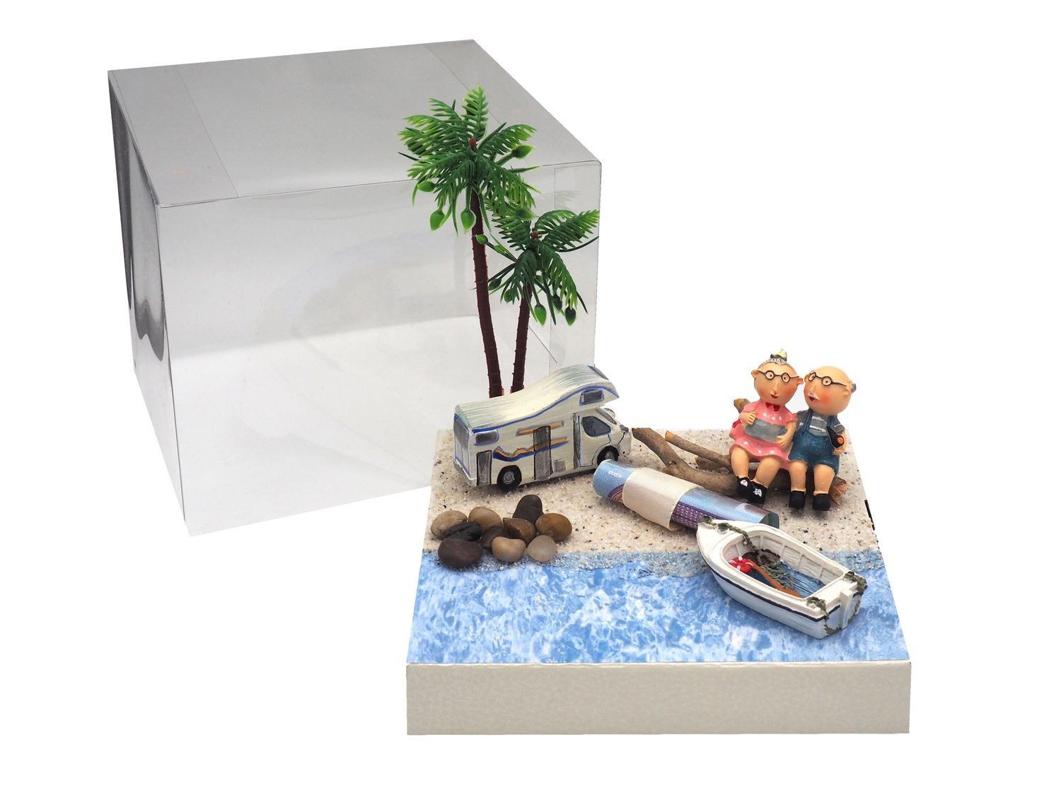 Geschenkbox Geldgeschenk Verpackung Geldverpackung Oma Opa Wohnmobil