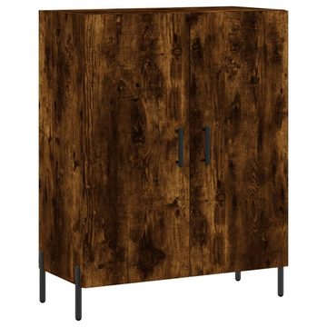 furnicato Sideboard Highboard Räuchereiche 69,5x34x180 cm Holzwerkstoff