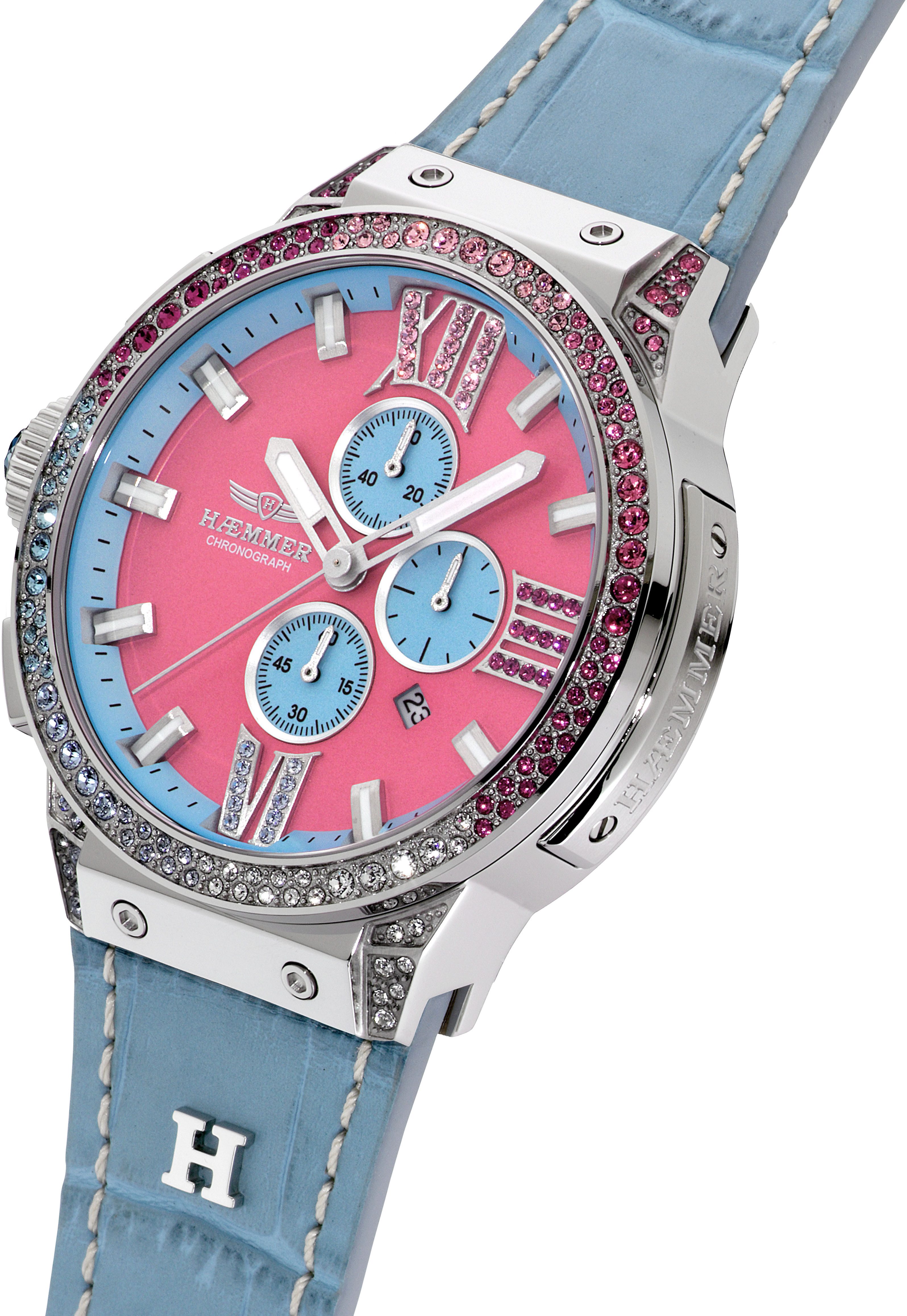 HAEMMER GERMANY Chronograph EMINENT CANDY, E-011Bl, Quarzuhr, Armbanduhr, D günstig online kaufen