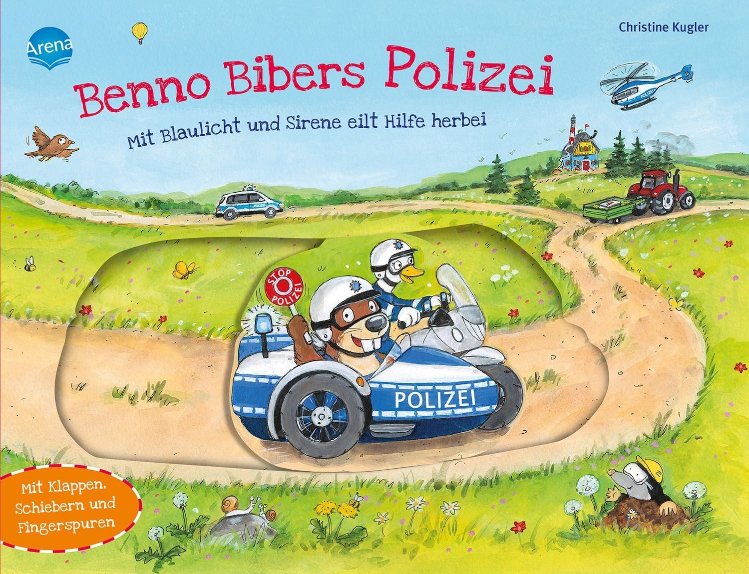 Benno Bibers Polizei. Mit Blaulicht und Sirene eilt Hilfe herbei / Christine Kugler