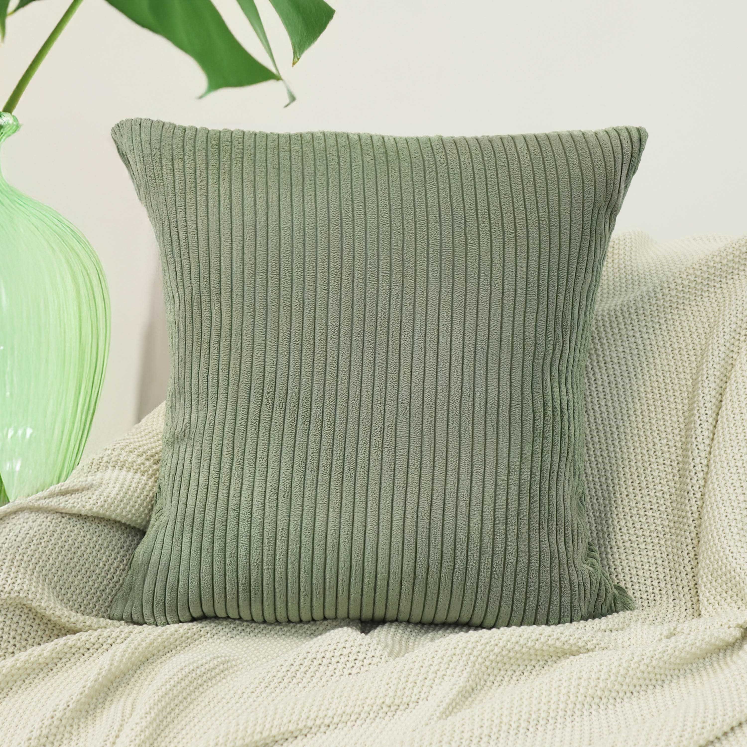 Amilian Dekokissen mit Füllung und Kissenbezug - 2er Set - Kissen, Zierkiss günstig online kaufen