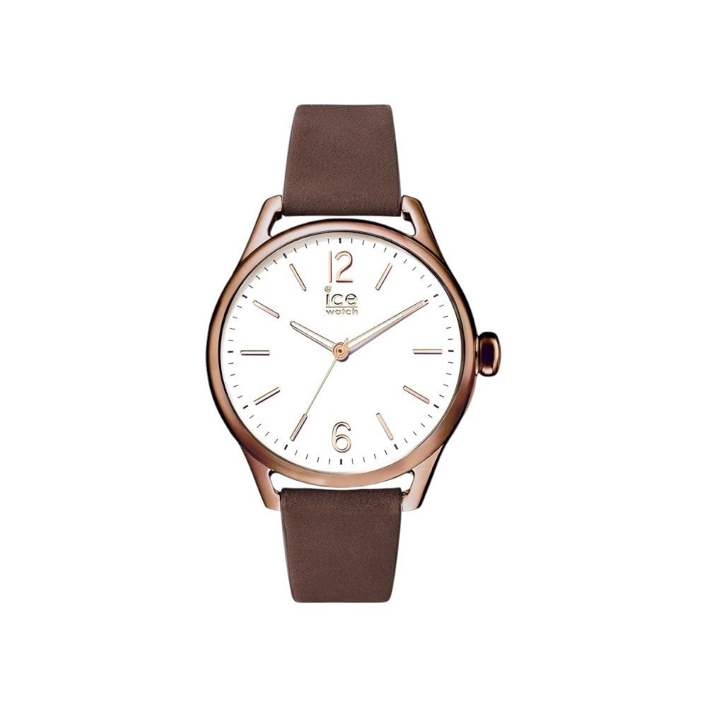 ice-watch Quarzuhr Ice-Watch Ice Time Brown (M) 013055, Hochwertiges Produkt mit zeitlosem Design, sorgfältiger Verarbeitung