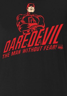 LOGOSHIRT T-Shirt Marvel - Daredevil - Man Without Fear mit coolem Daredevil-Print