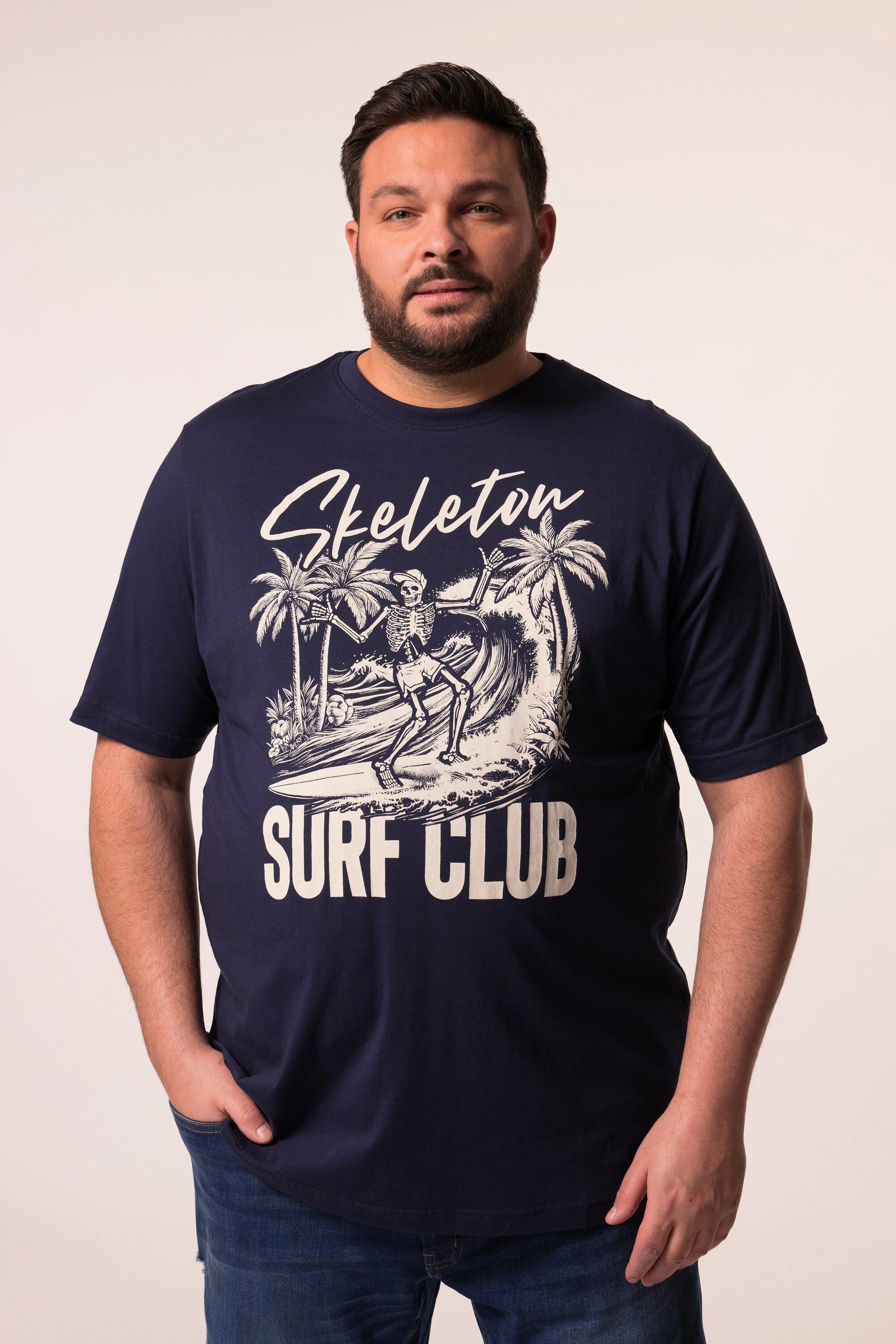Men Plus T-Shirt Men+ T-Shirt Halbarm günstig online kaufen