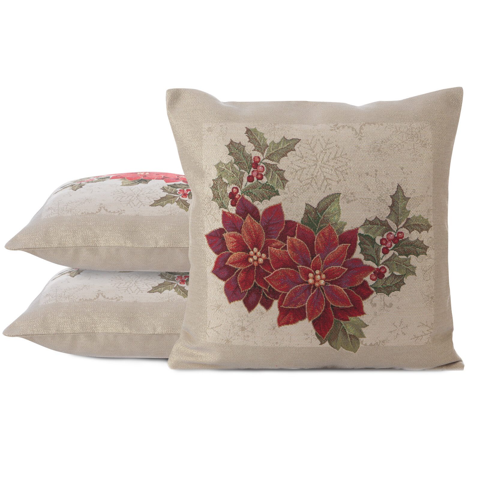 Eurofirany Kissenbezug Winter Weihnachten 45x45 Kissenbezüge günstig online kaufen