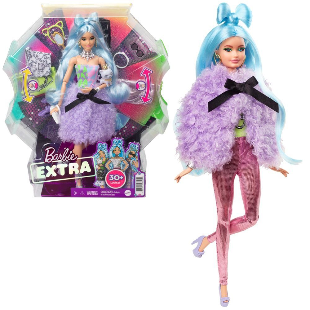 Barbie Anziehpuppe Extra Deluxe Spiel-Set Barbie Puppe & Kleidung Mattel GY günstig online kaufen