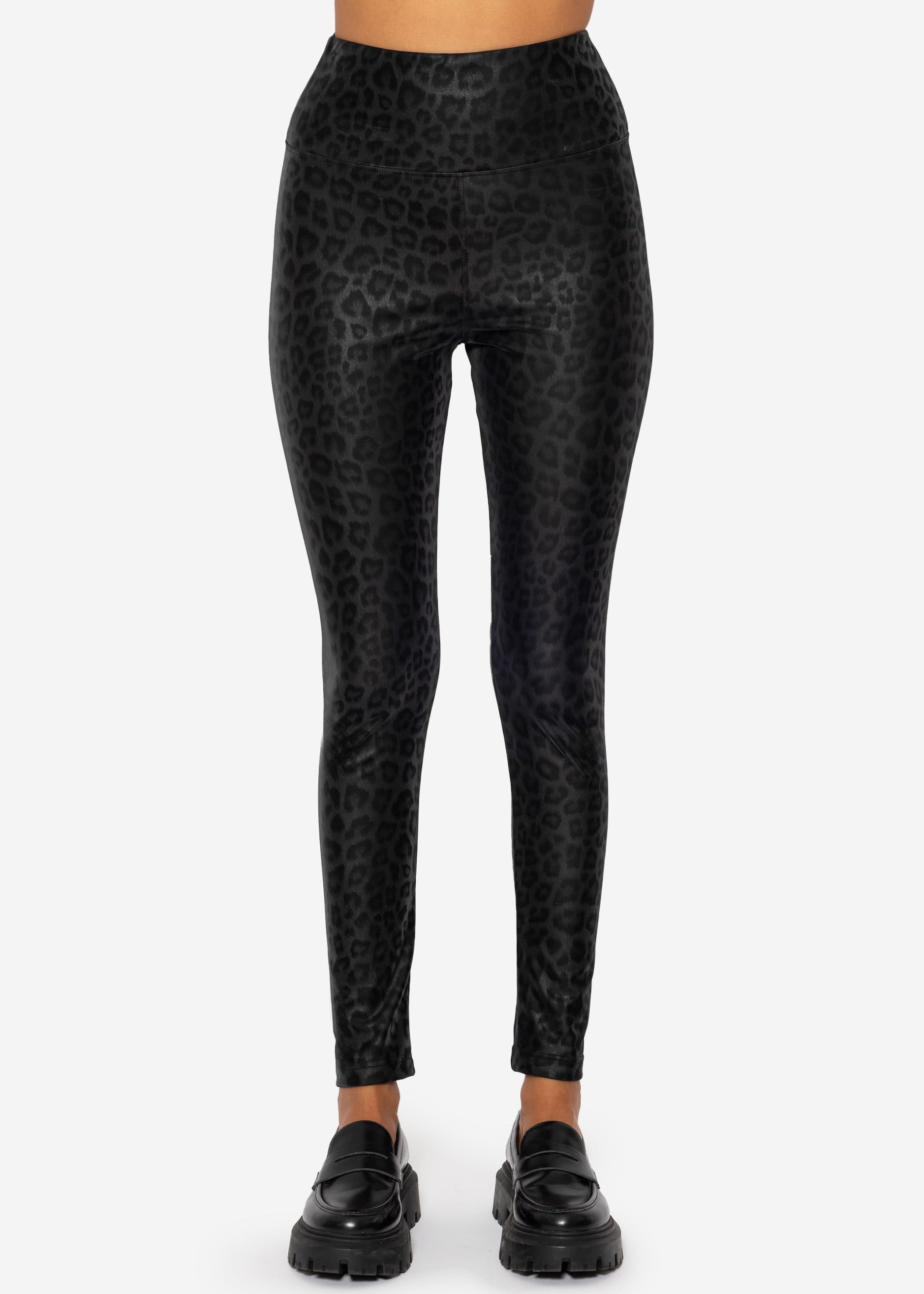 SASSYCLASSY Lederhose Highwaist Thermoleggings in Lederoptik günstig online kaufen