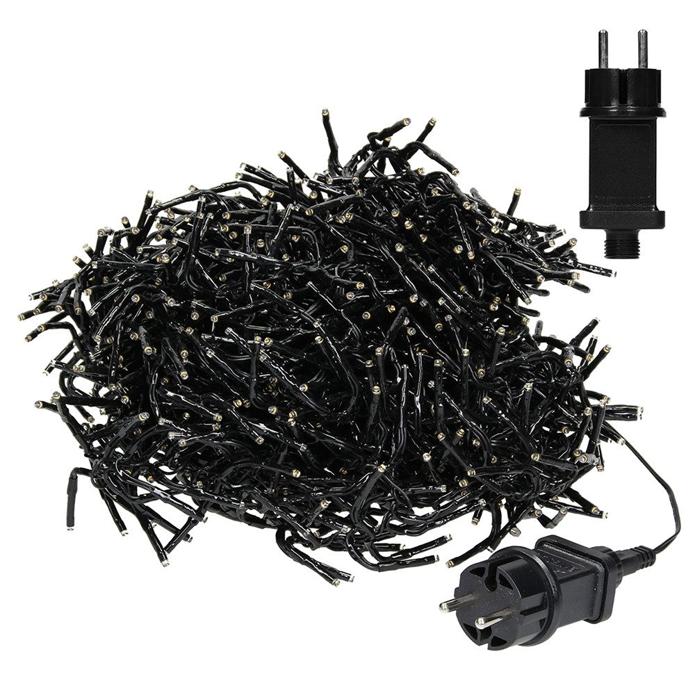 ECD Germany LED-Lichterkette Weihnachtsbeleuchtung Weihnachtslichterkette C günstig online kaufen