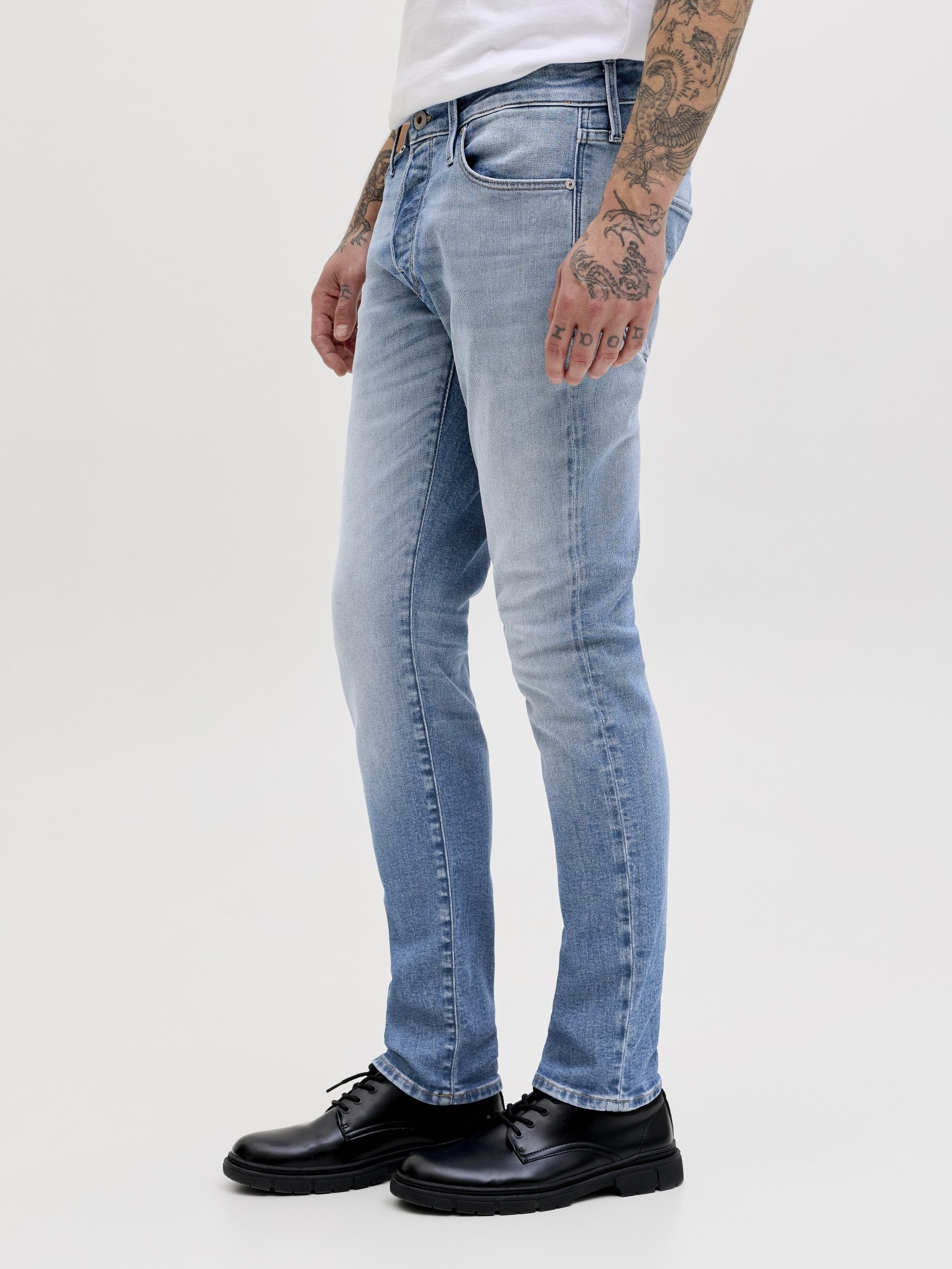 Jack & Jones Bootcuthose JJIGLENN JJICON JOS 157 NOOS, Blue Denim