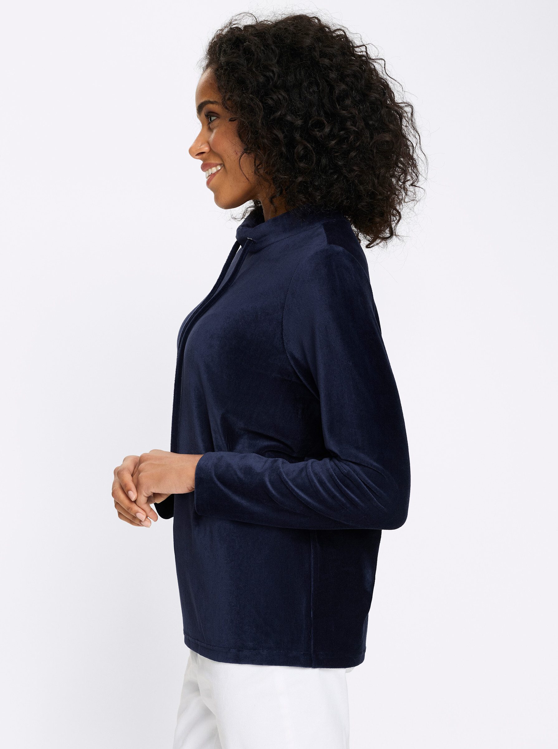 Sieh an! T-Shirt Cord-Shirt Langarm – Bild 5 von 5