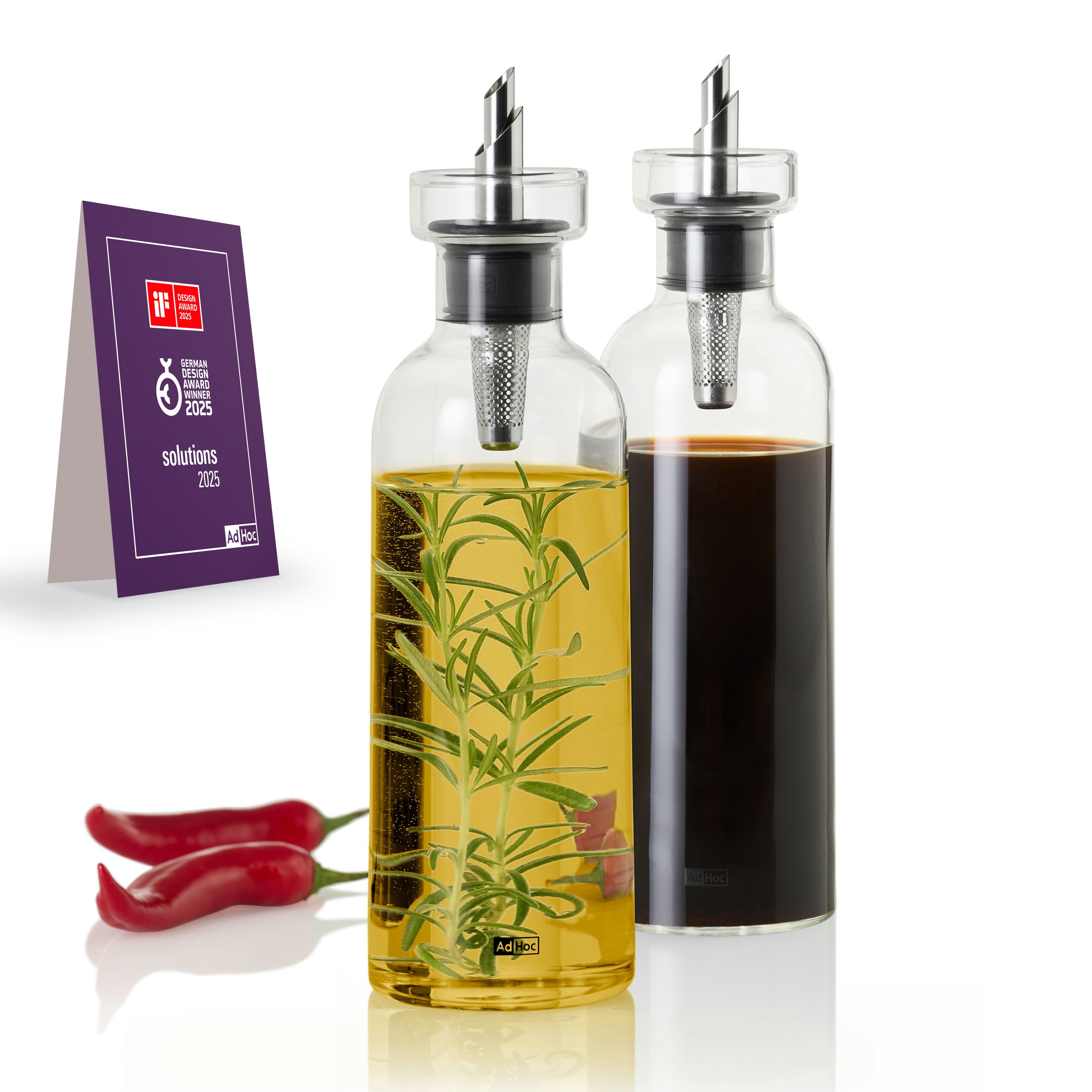 Ölspender und Essigspender im Set AromaPour