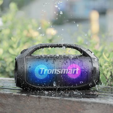 Tronsmart Bang SE tragbarer Lautsprecher Bluetooth mit 40 W Wireless Musik Box Stereo Bluetooth-Lautsprecher (Bluetooth, 40 W, Wasserdicht: IPX7, Wiedergabezeit: bis zu 24 Std, Eingebaute Funktionen: Stereomodus, SoundPulse Audio, Lichteffekte (3 Modi), eingebaute Powerbank)