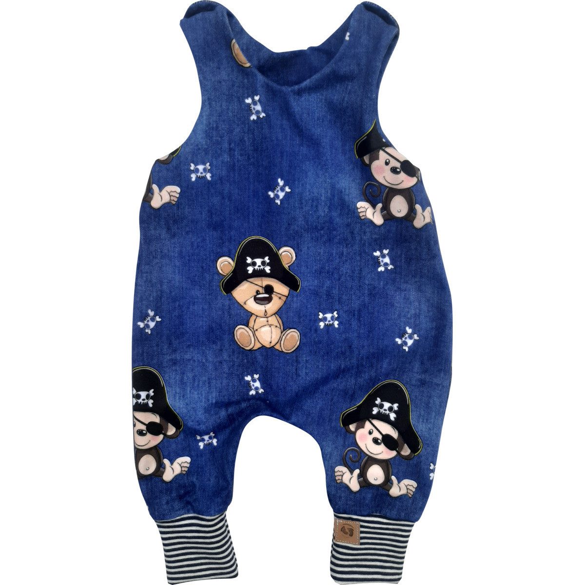 Land-Juwelen Strampler Handmade Bär Jungen Einteiler, Overall, Babyanzug, Babyoverall, Babyanzug