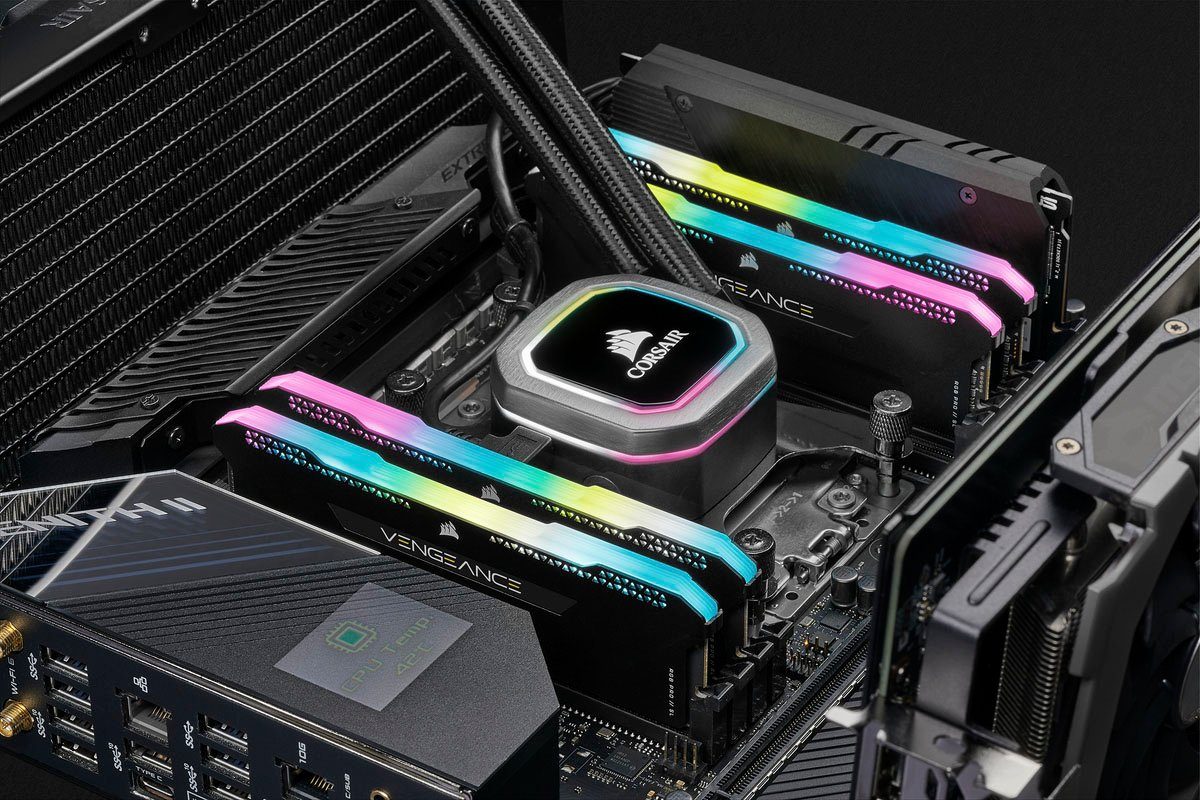 RGB Arbeitsspeicher Corsair (2x8GB) PRO Black DDR4 3200Mhz 16GB SL Vengeance