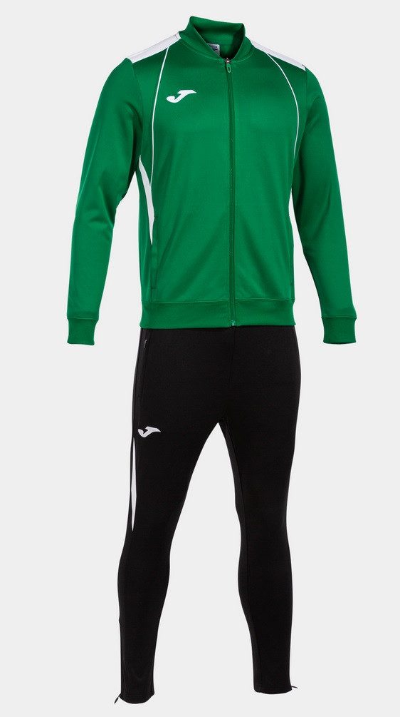 Joma Trainingsanzug Championship VII (Jacke und Hose) grün/weiss/schwarz Herren