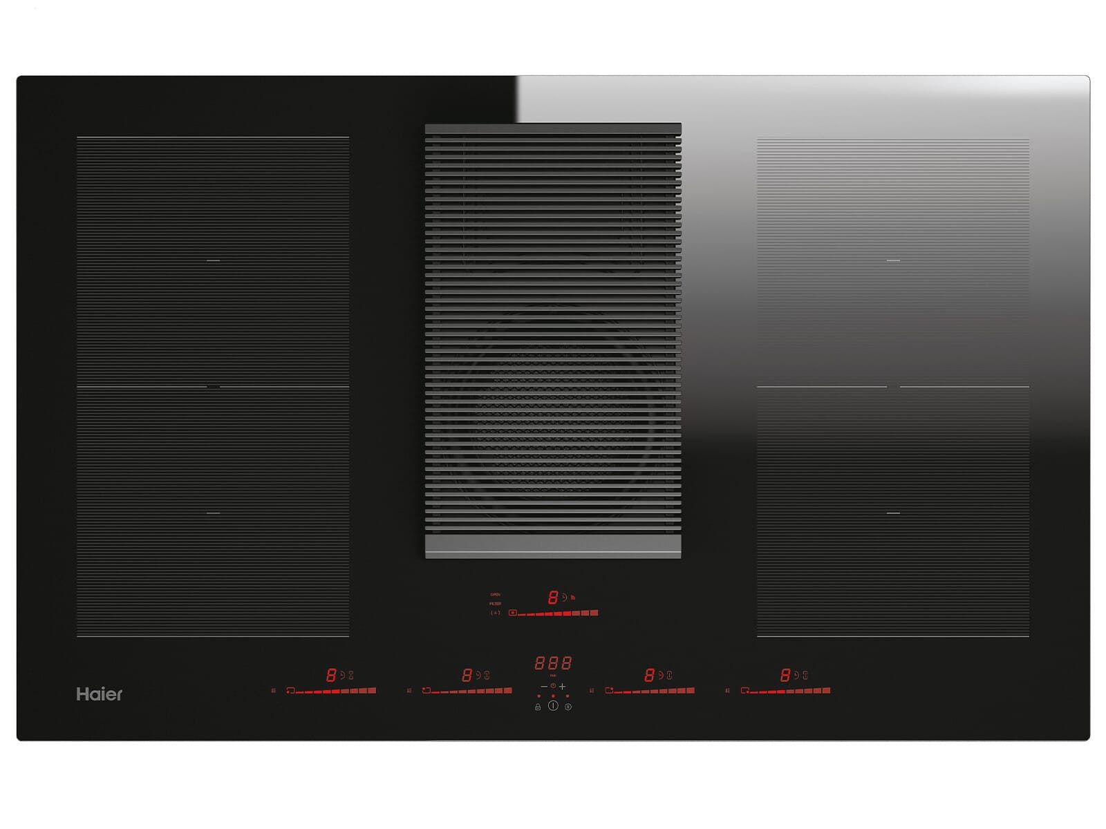 Haier Kochfeld mit Dunstabzug 33803038, Timer