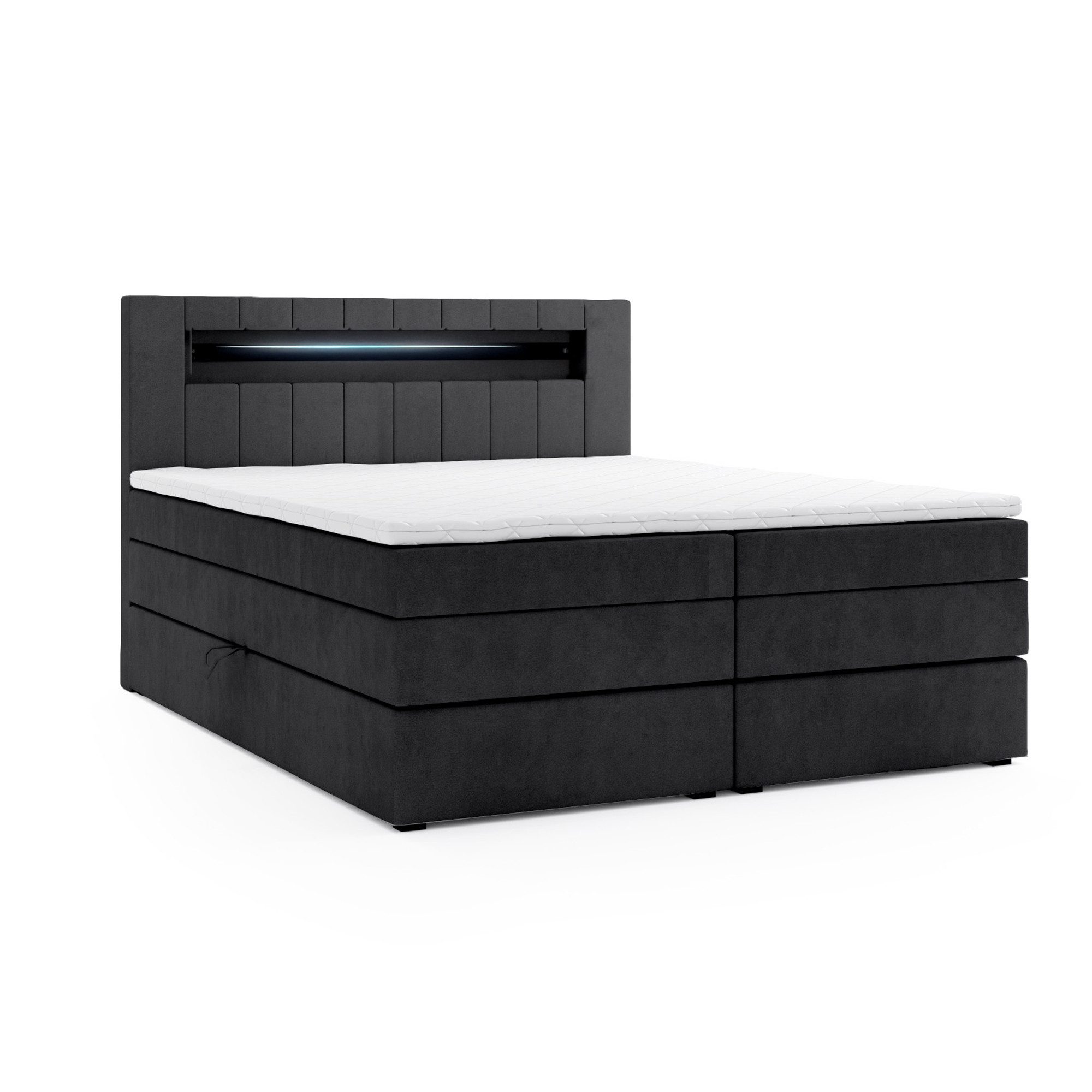 M-Punkt24 Boxspringbett Kuba King (mit Visco günstig online kaufen
