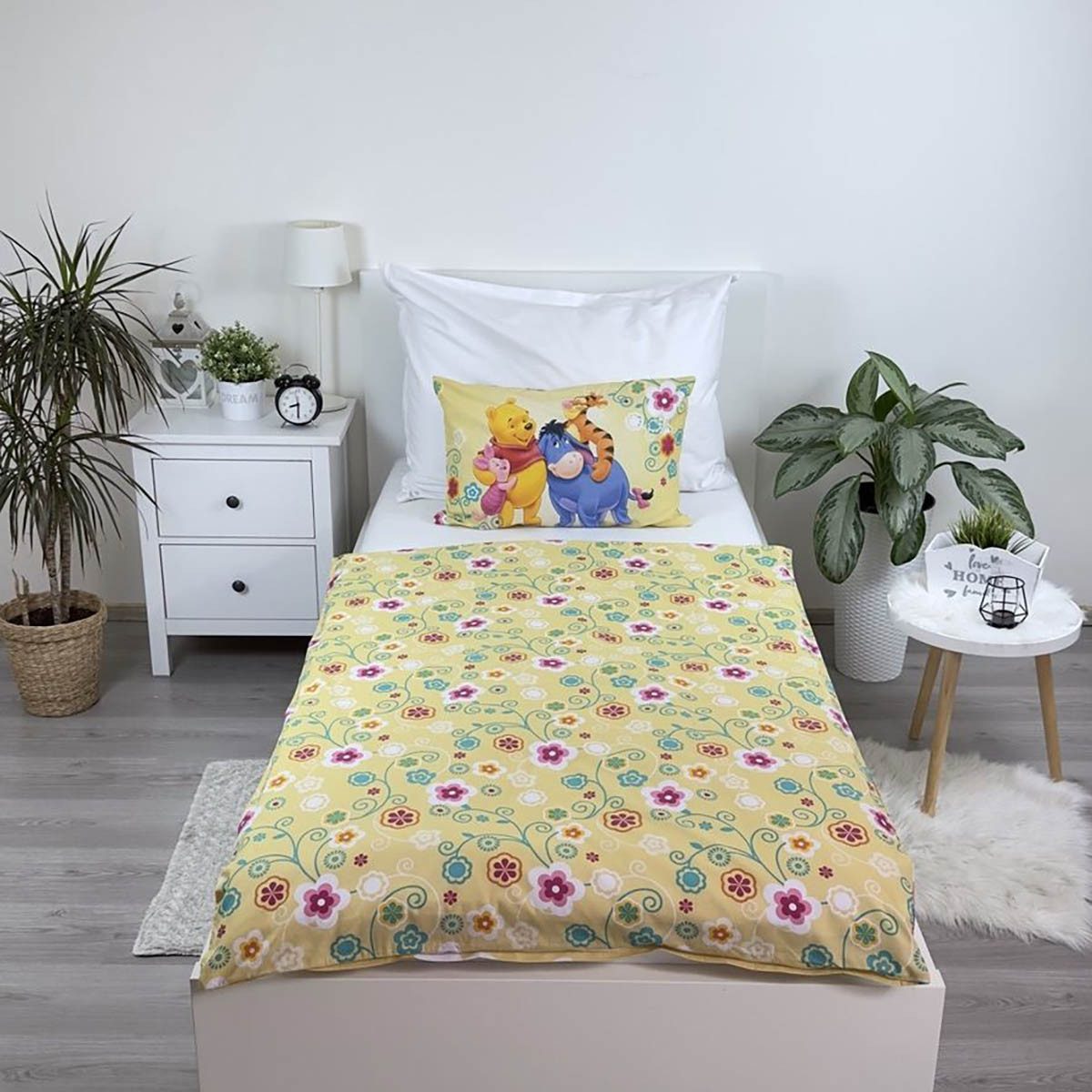 Disney Kinderbettwäsche Winnie Pooh, Renforcé, 2 teilig