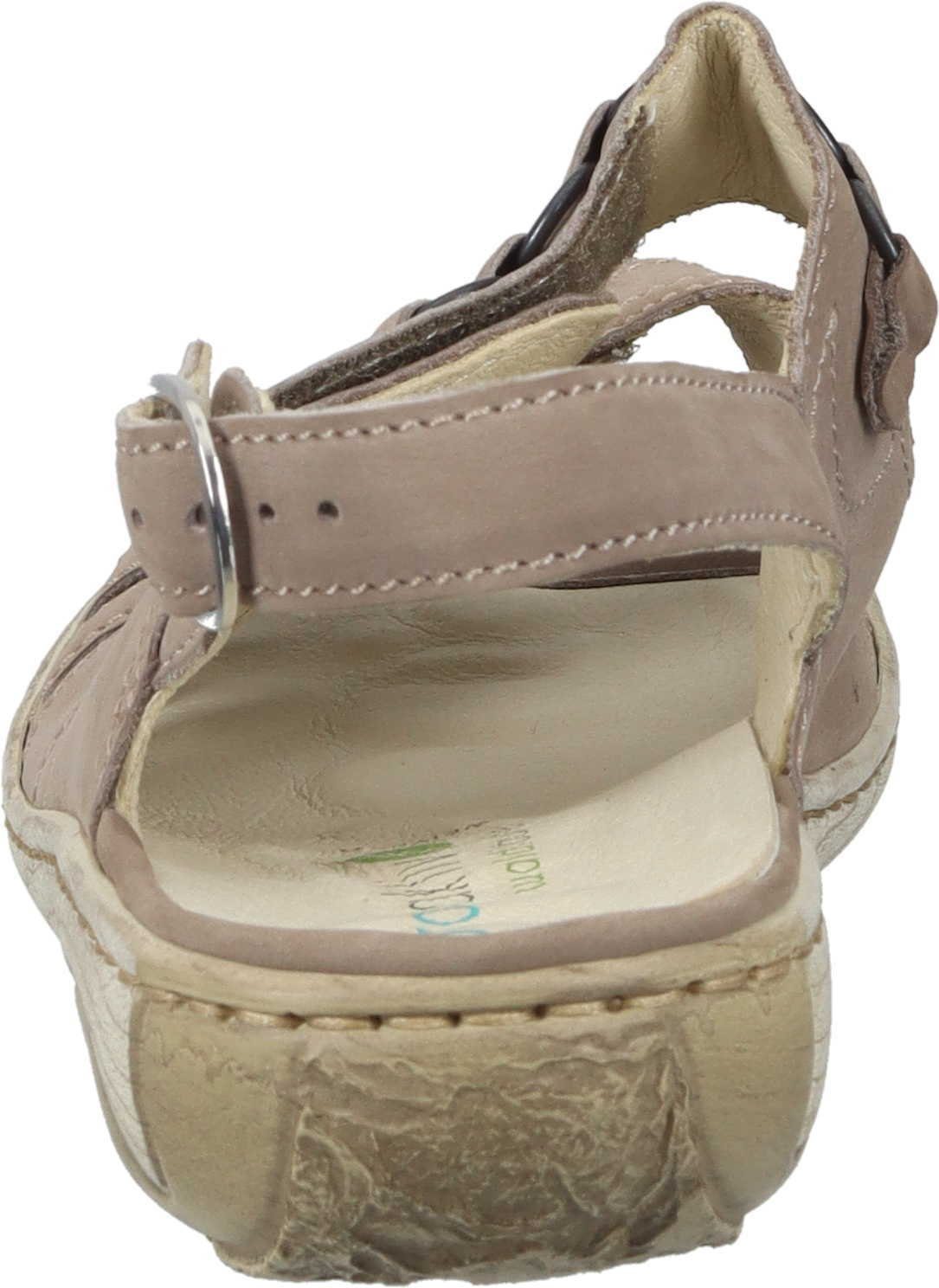 Waldläufer Sandalen Sandalette aus Nubukleder