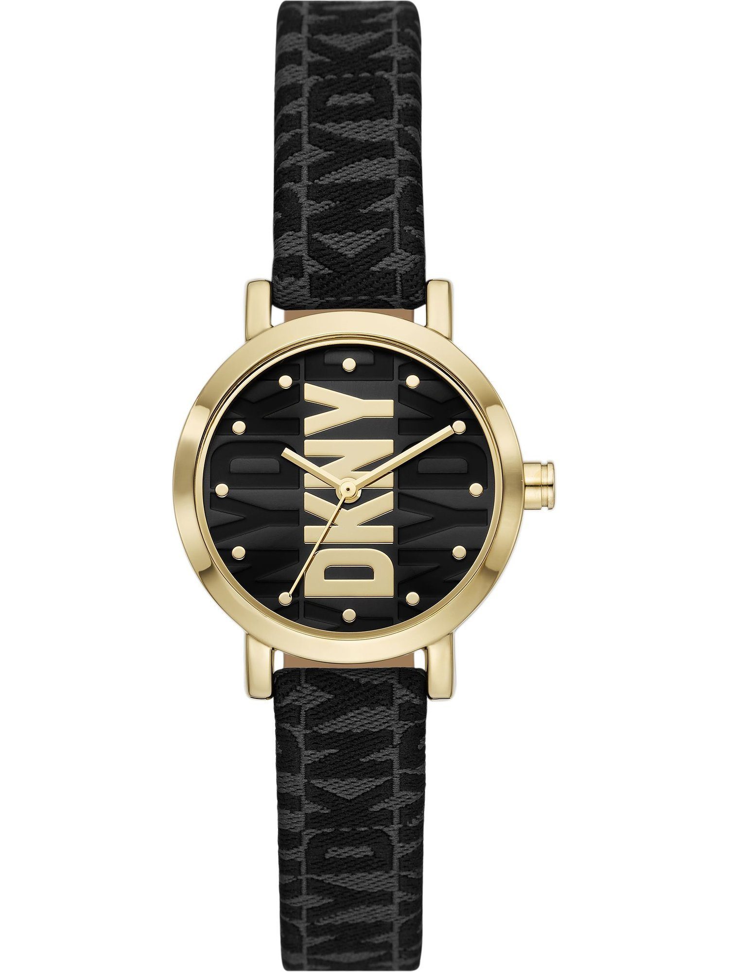 DKNY Quarzuhr DKNY Damen-Uhren Analog Quarz