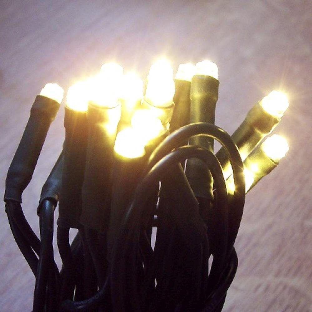 LED-Lichterkette SC00033 50er LED Ein-Strang-Lichterkette warmweiß
