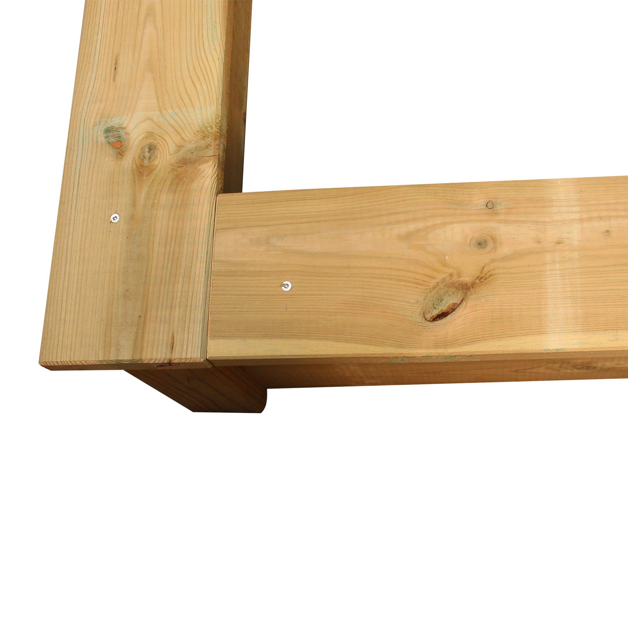 Clamaro Sandkasten, (Sandkasten Beach aus Massivholz in den Breiten 150 170 190 cm Clamaro)