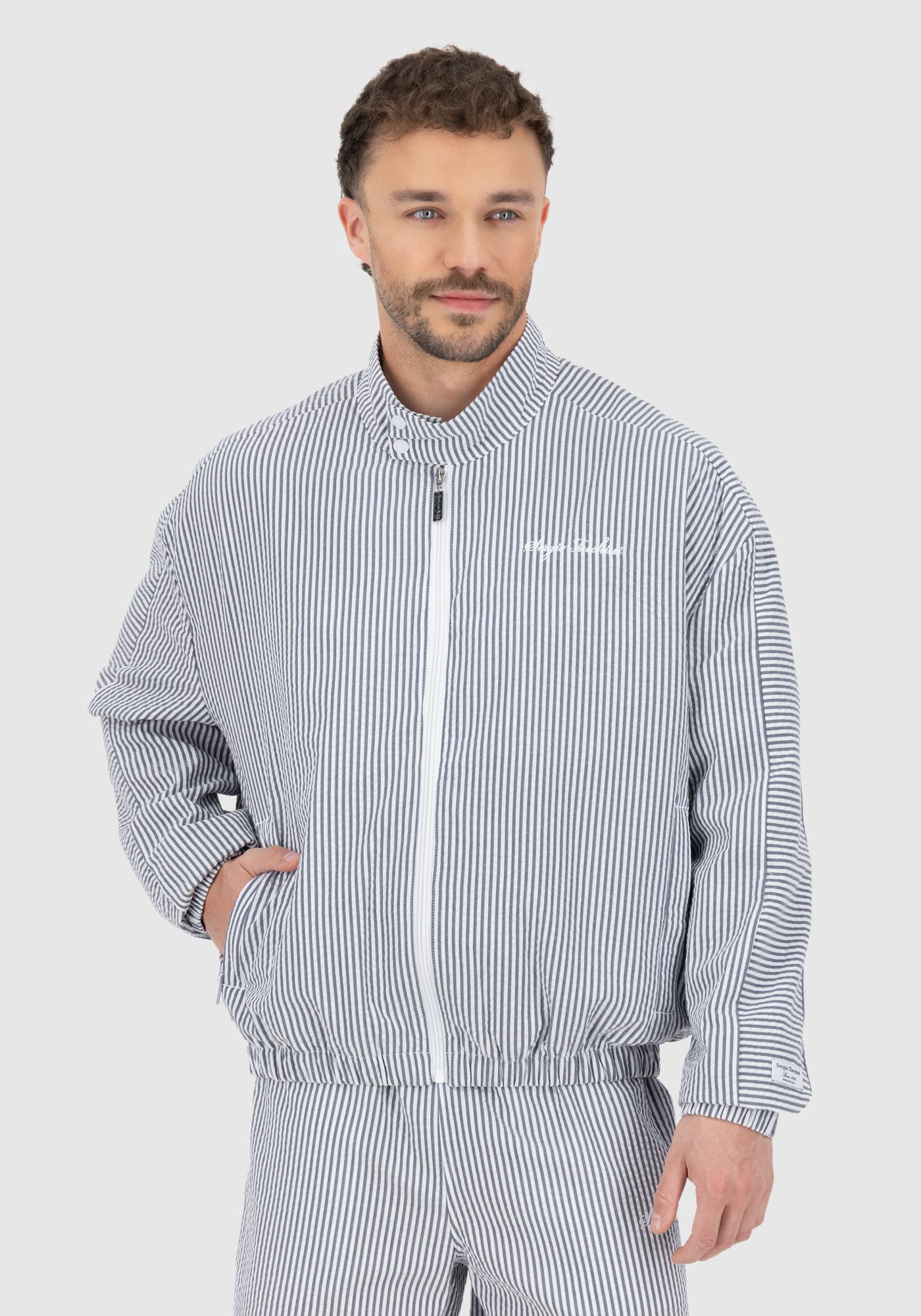 Sergio Tacchini Wolljacke GALLIPOLI JACKET Herren Sommerjacke Herren, leichte Jacke, Retro, Sportjacke, Outdoor, Sale