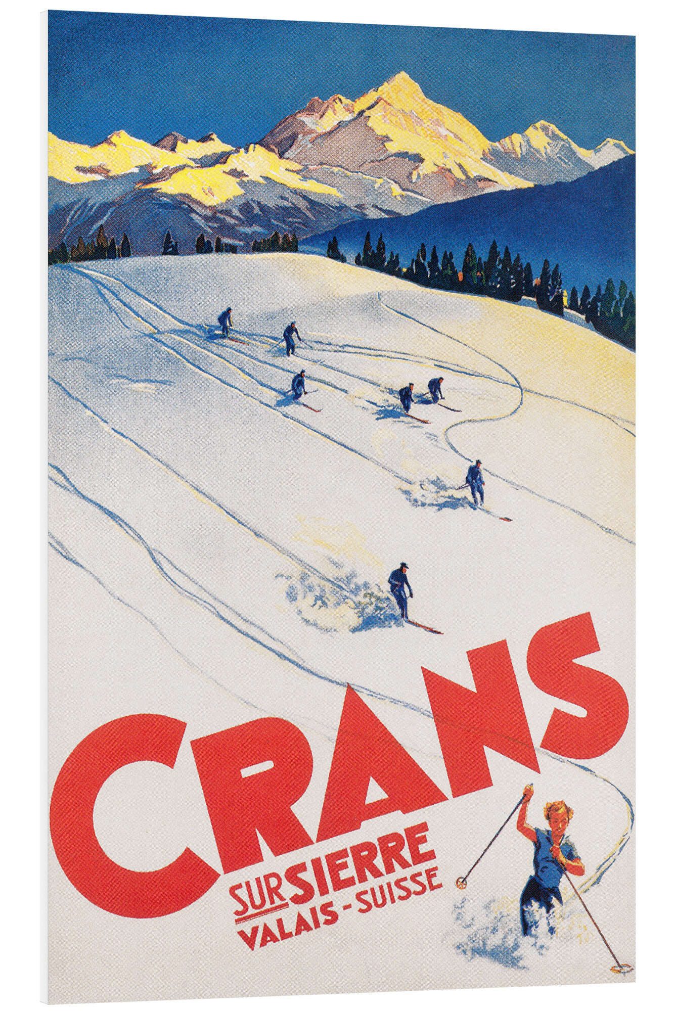 Forex-Bild Vintage Ski Collection