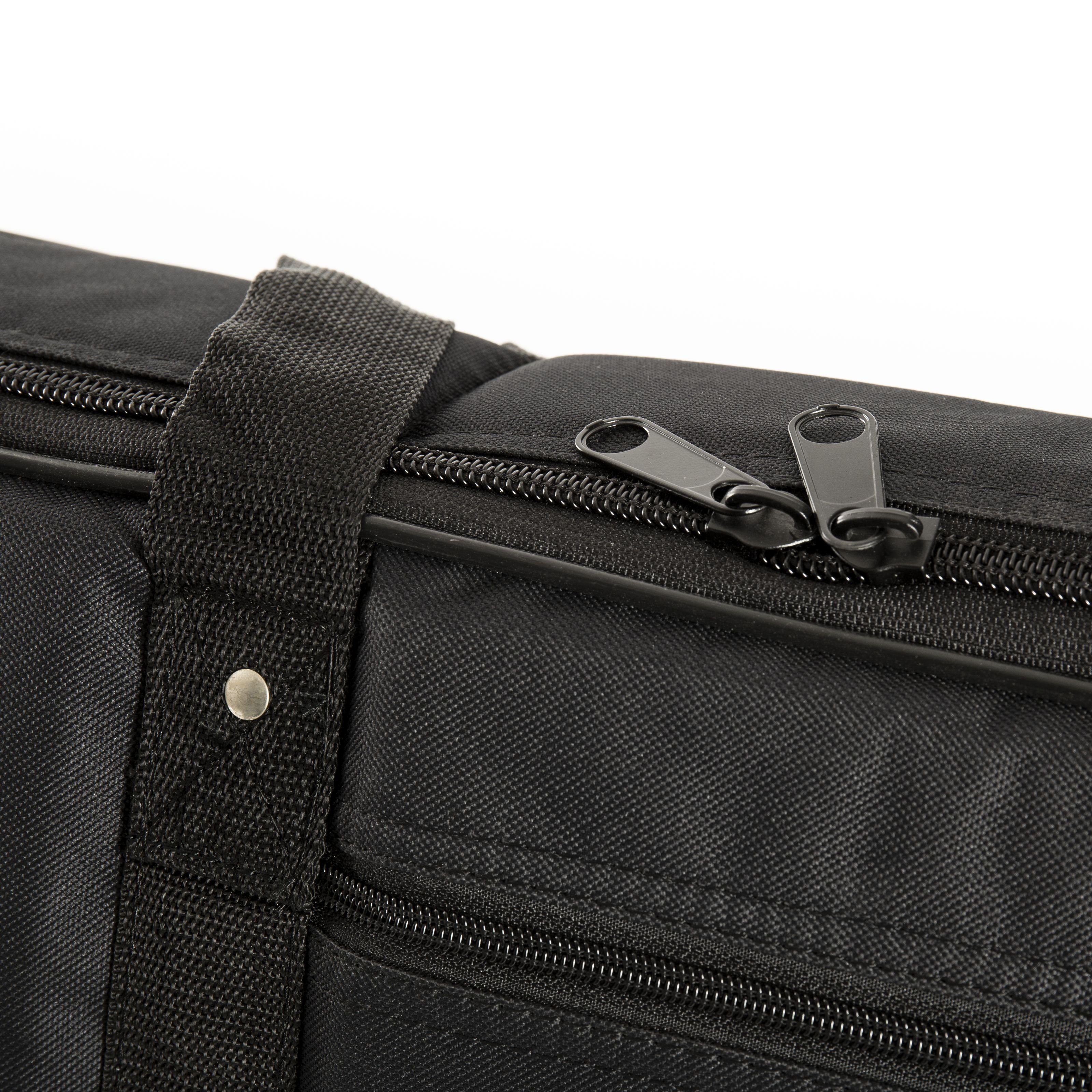 MUSIC STORE Piano-Transporttasche (Keyboardtasche KCS-V Ideal für kleine Keyboards 101 x 33 x 9cm Schwarz 20mm Polsterung, Gigbags für Tasteninstrumente, Keyboardtasche Standard), Keyboardtasche, kleine Keyboards, 20mm Polsterung