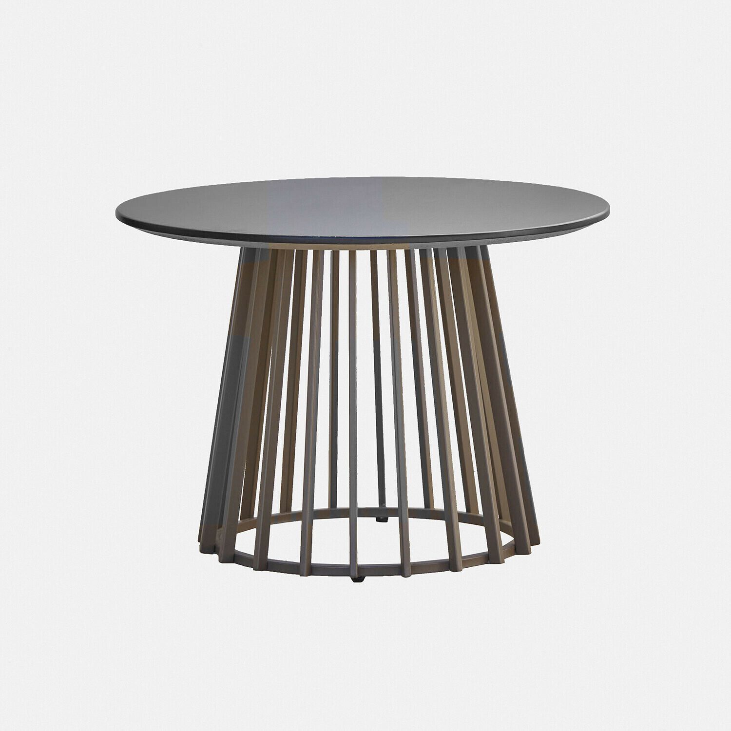 Mirabeau Gartentisch Beistelltisch Olianne braun/schwarz