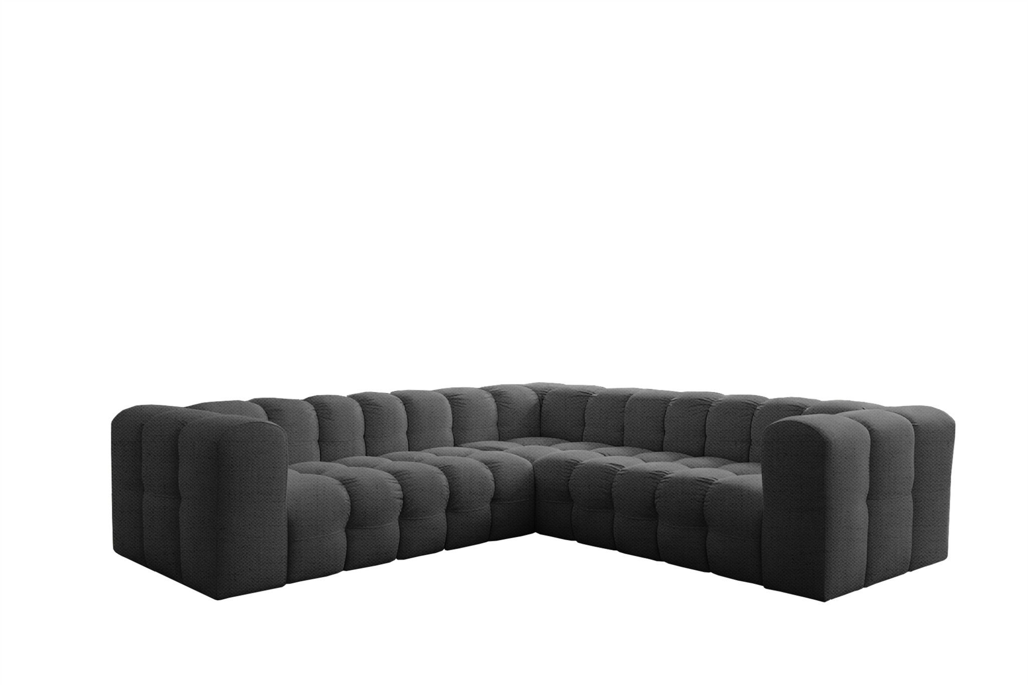 Fun Möbel Ecksofa Designersofa SOLVIE XS Universal (270cm), Stoff Moly oder günstig online kaufen