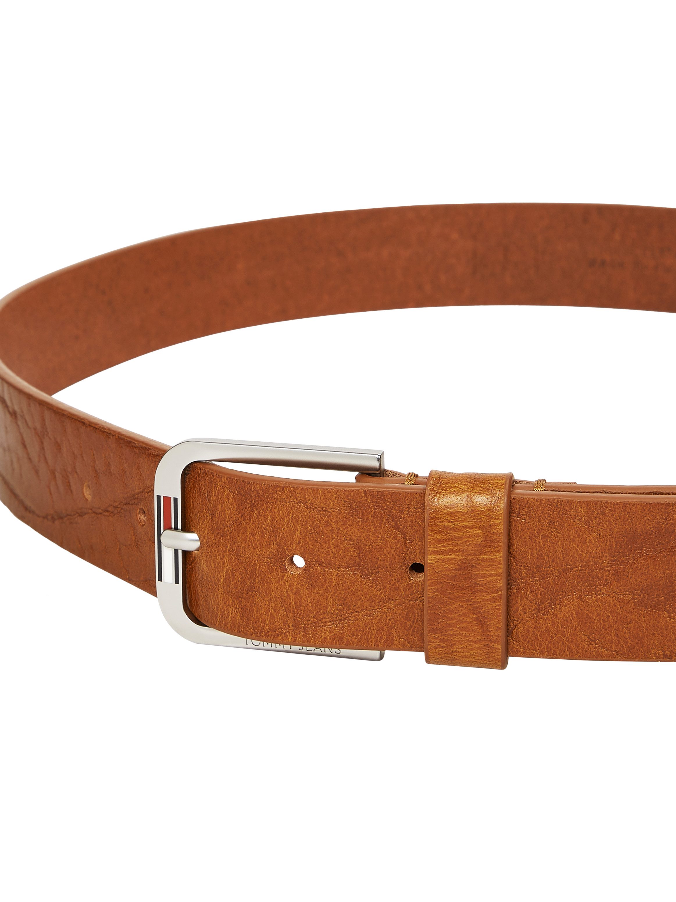 Tommy Jeans Ledergürtel TJM AUSTIN TEXTURE 3.5 Label auf der Schließe, gena günstig online kaufen