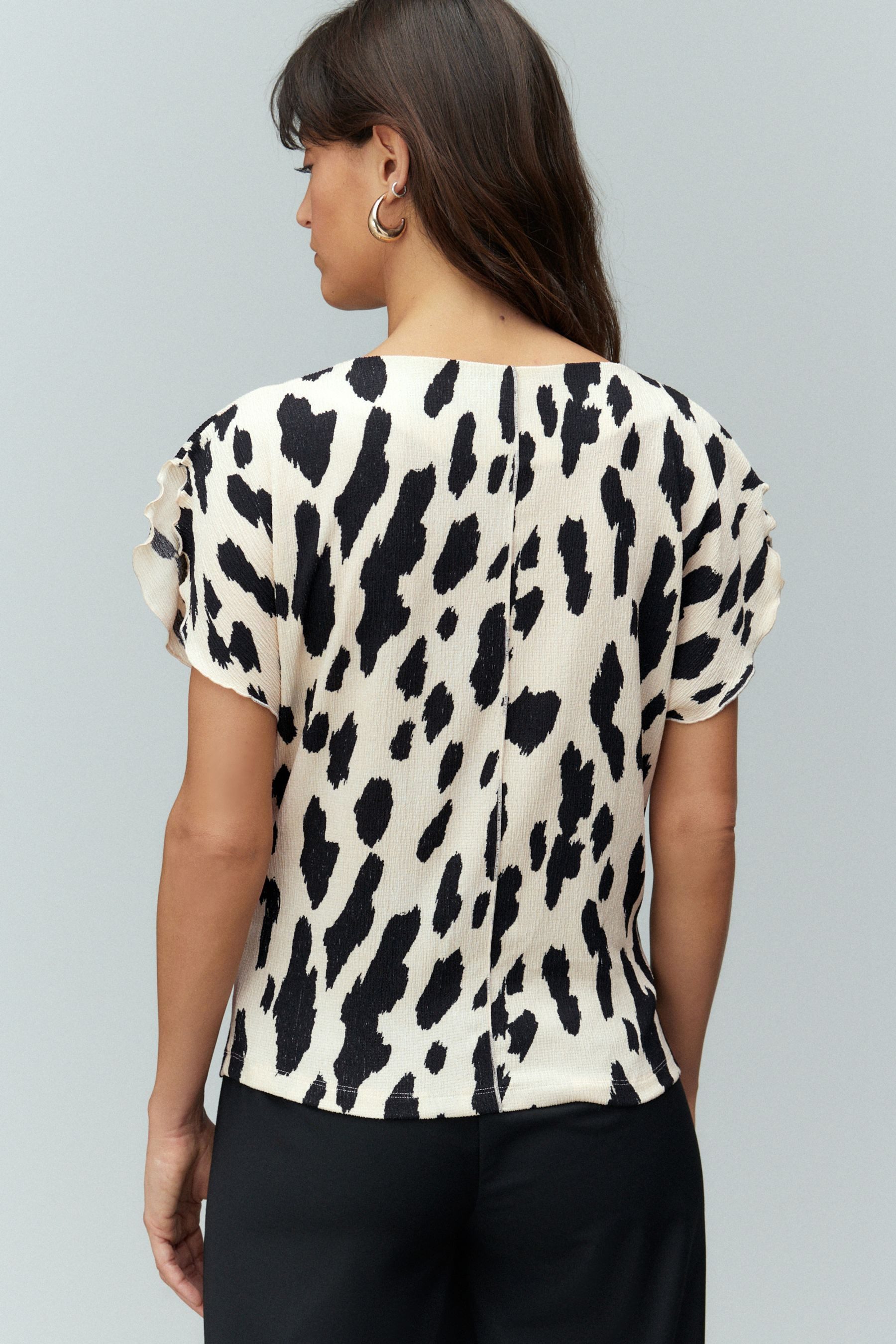 Next Blusenshirt Elegantes Oberteil mit Trompetenärmeln günstig online kaufen
