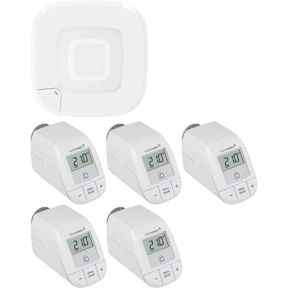 Homematic IP 161314A0+5x153412A2 Smart-Home Starter-Set