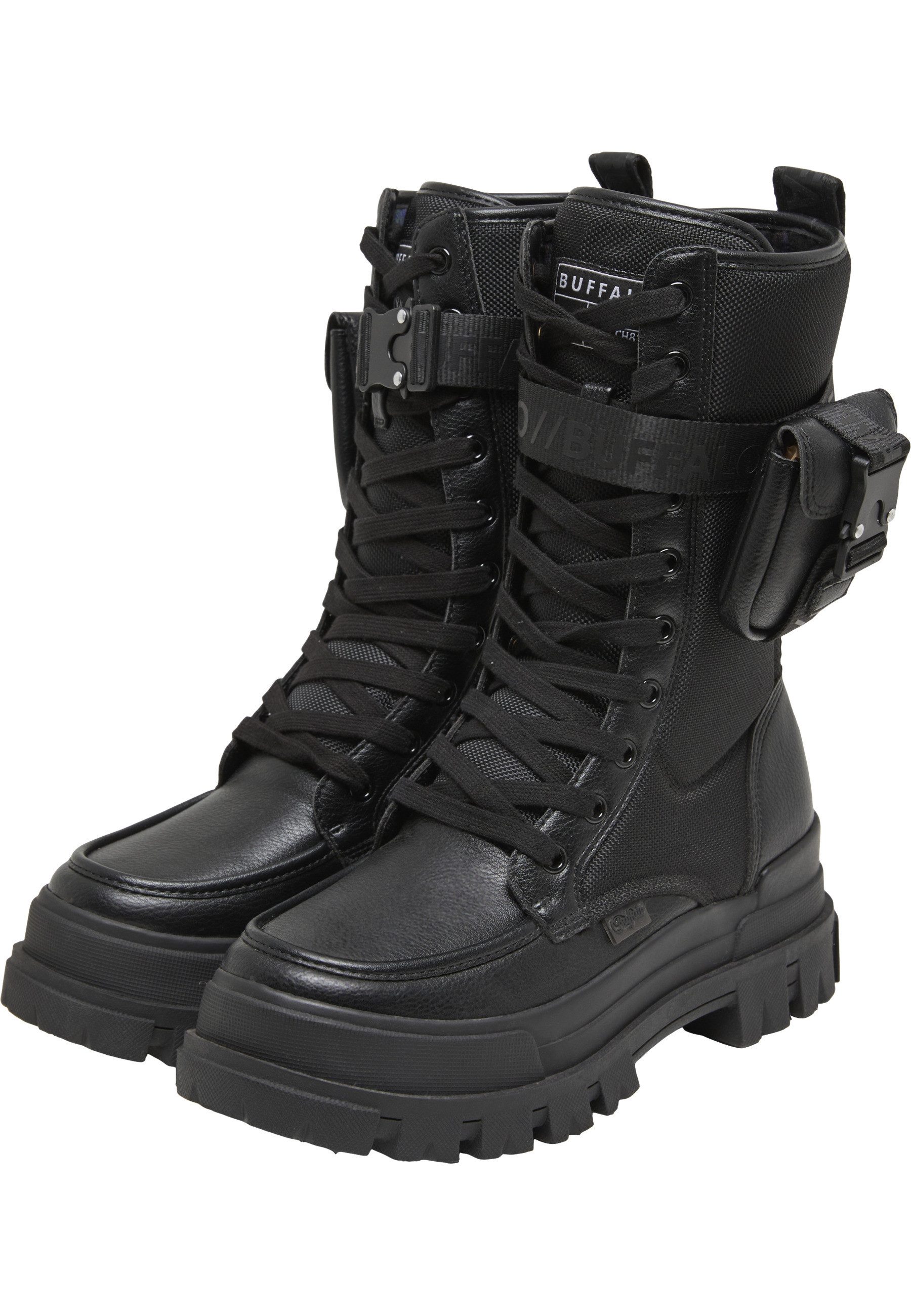 Buffalo Buffalo ASPHA COM HI - VEGAN NAPPA/NYLON Stiefel