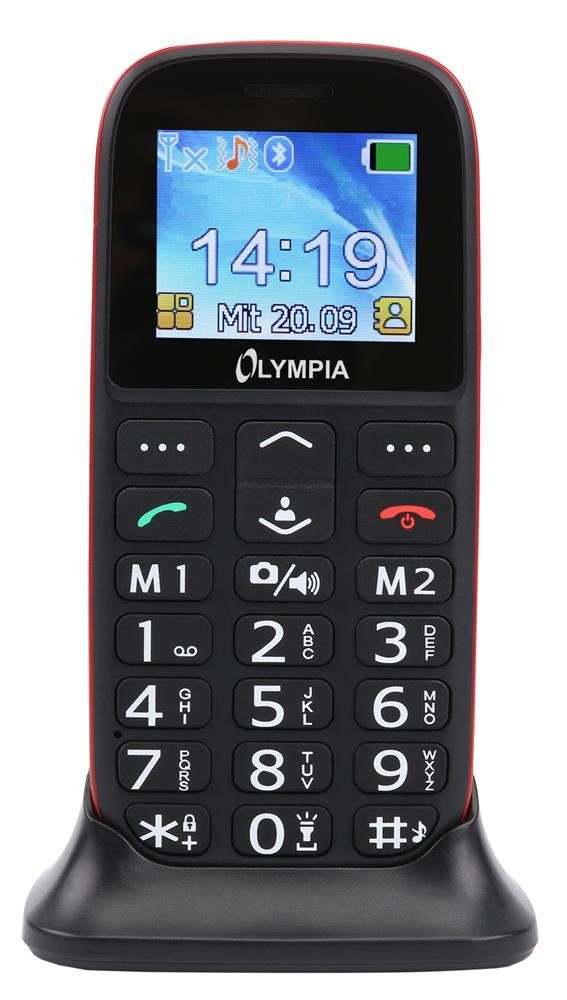 OLYMPIA OFFICE Bella Seniorenhandy (1,77 Zoll, mit Großtasten und Farb-LCD-Display)