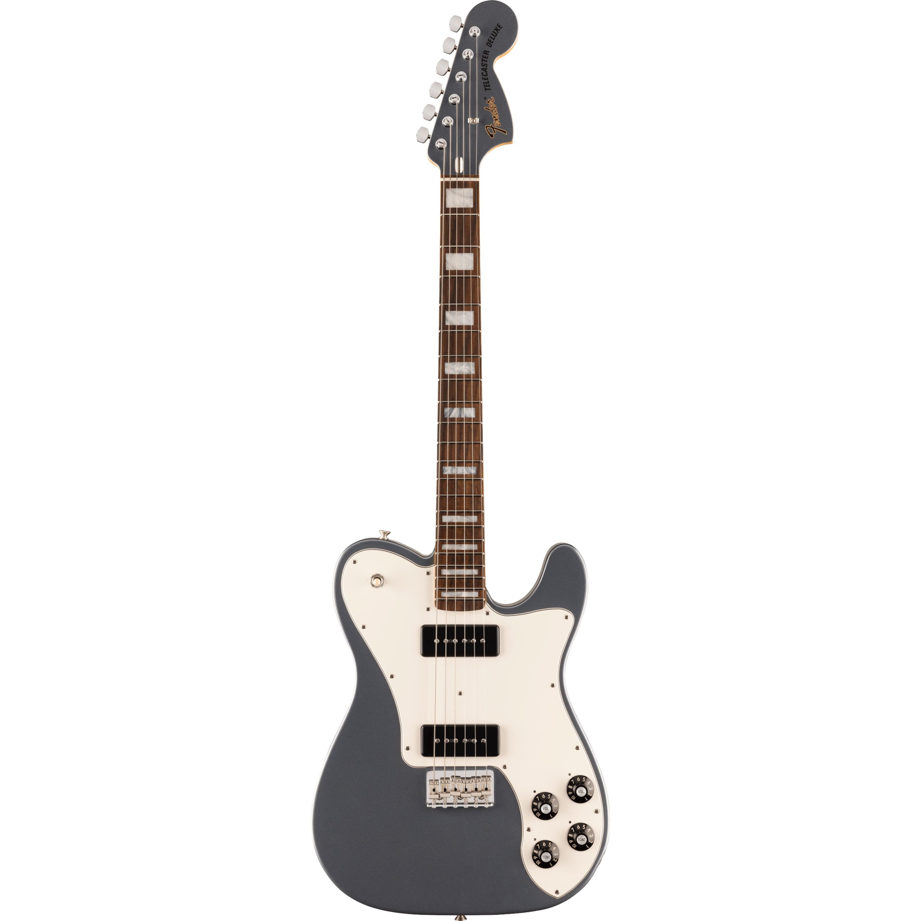 Fender E-Gitarre, Электрогитары, T-Modelle, Chris Shiflett Cleaver Telecaster Charcoal Frost Metallic -